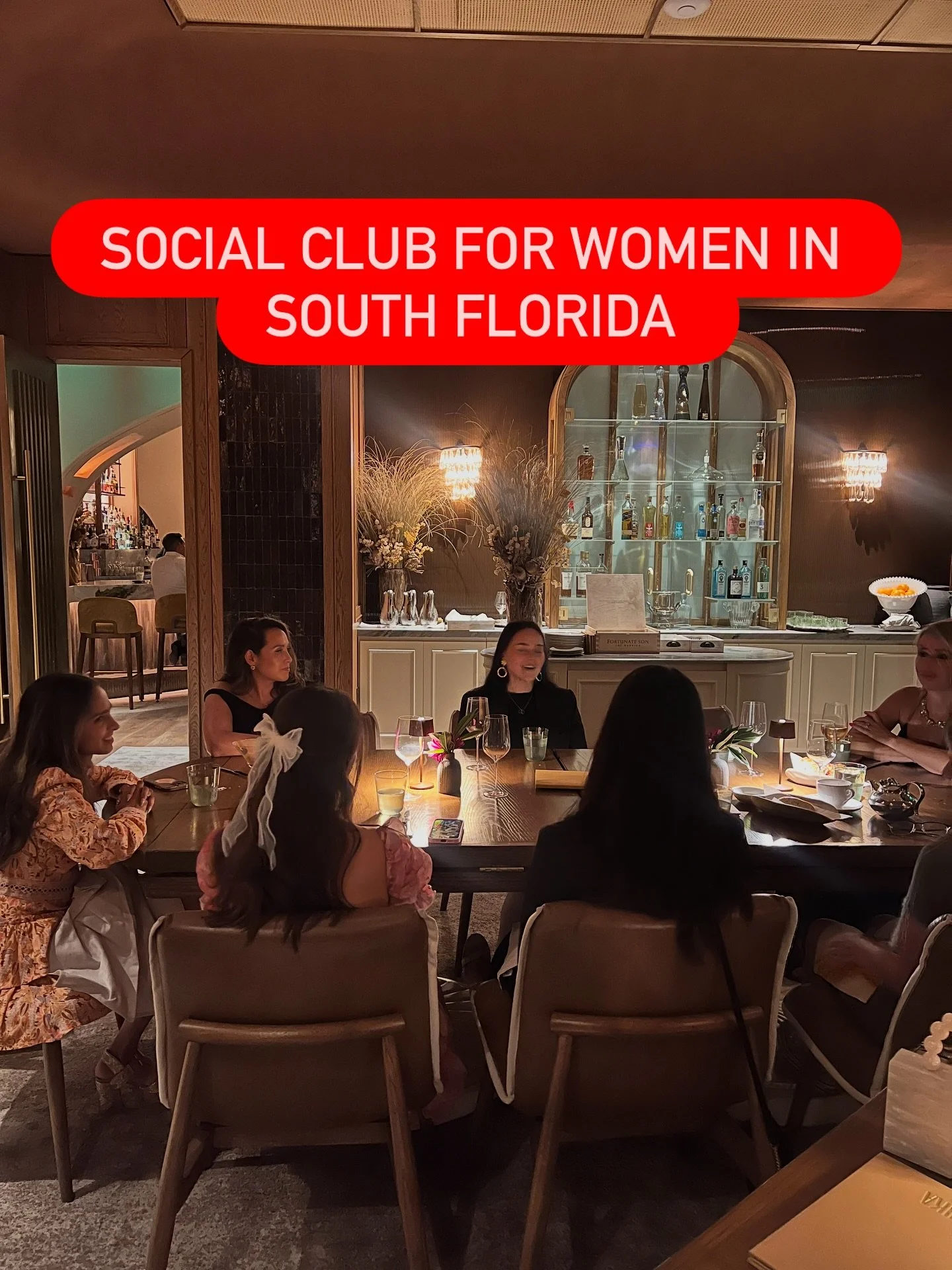 Sometimes all we need is to put on a cute outfit, meet new friends and change up the conversation 🩷💕

Link in bio join us ladies 

#miami #palmbeach #bocaraton #fortlauderdalebeach #events #socialclub