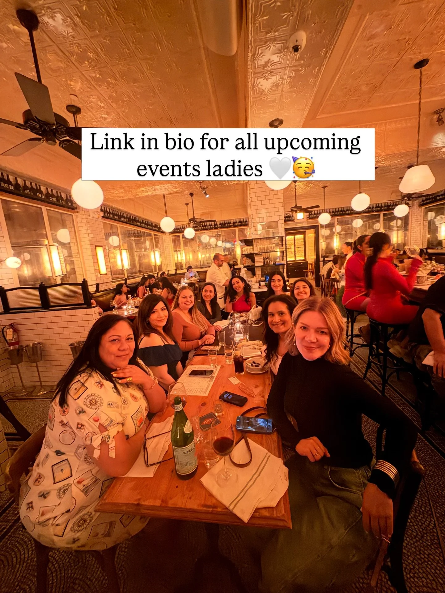 Ladies, we can&rsquo;t wait to see you 🤗🩷

Check out a list of our upcoming events by commenting the word link

Or click the link in the bio for a full list of all upcoming dinners.

#community #social #events