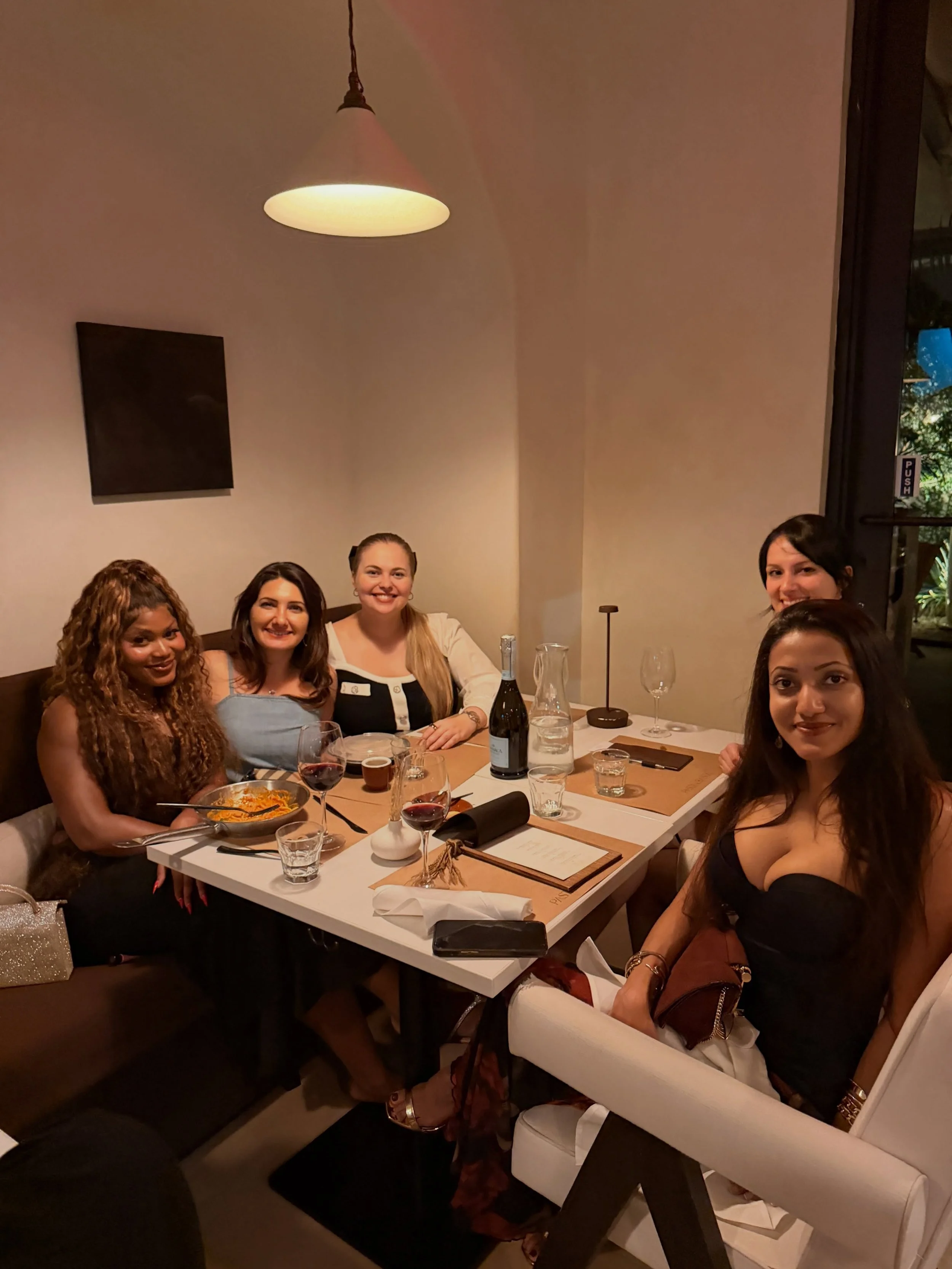 Ladies, thank you so much for joining us yesterday at @pastaebastamiami we had such a wonderful time reconnecting with you and meeting some of you for the first time 🤩🤩 hearing your stories and your thoughts about life and what you&rsquo;re buildin