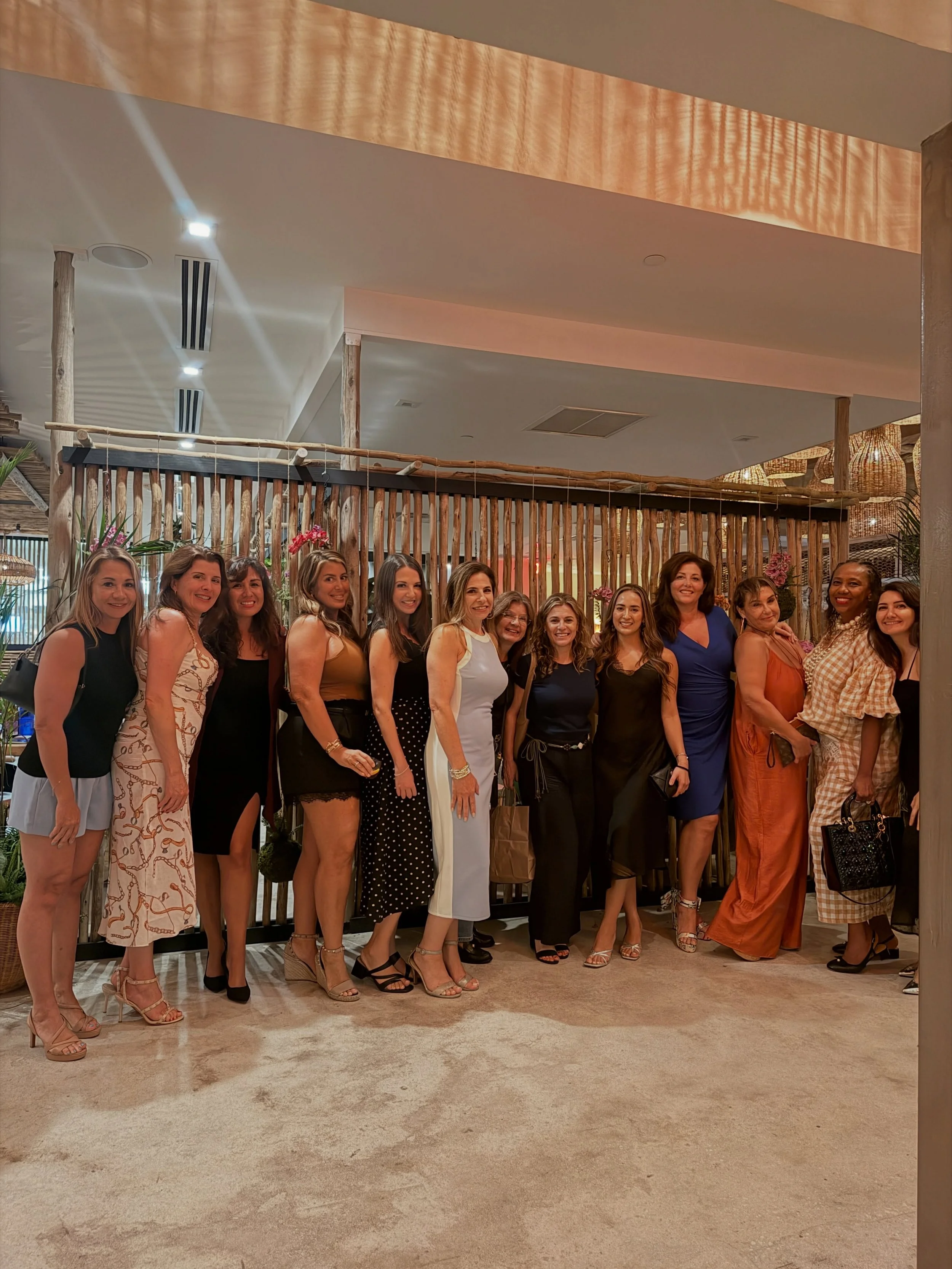 Comment the word "link" for all of our upcoming events.

Thank you so much for joining us last night, ladies. It was so wonderful to meet you for the first time or reconnect with you.

We talked a lot about the importance of community and h