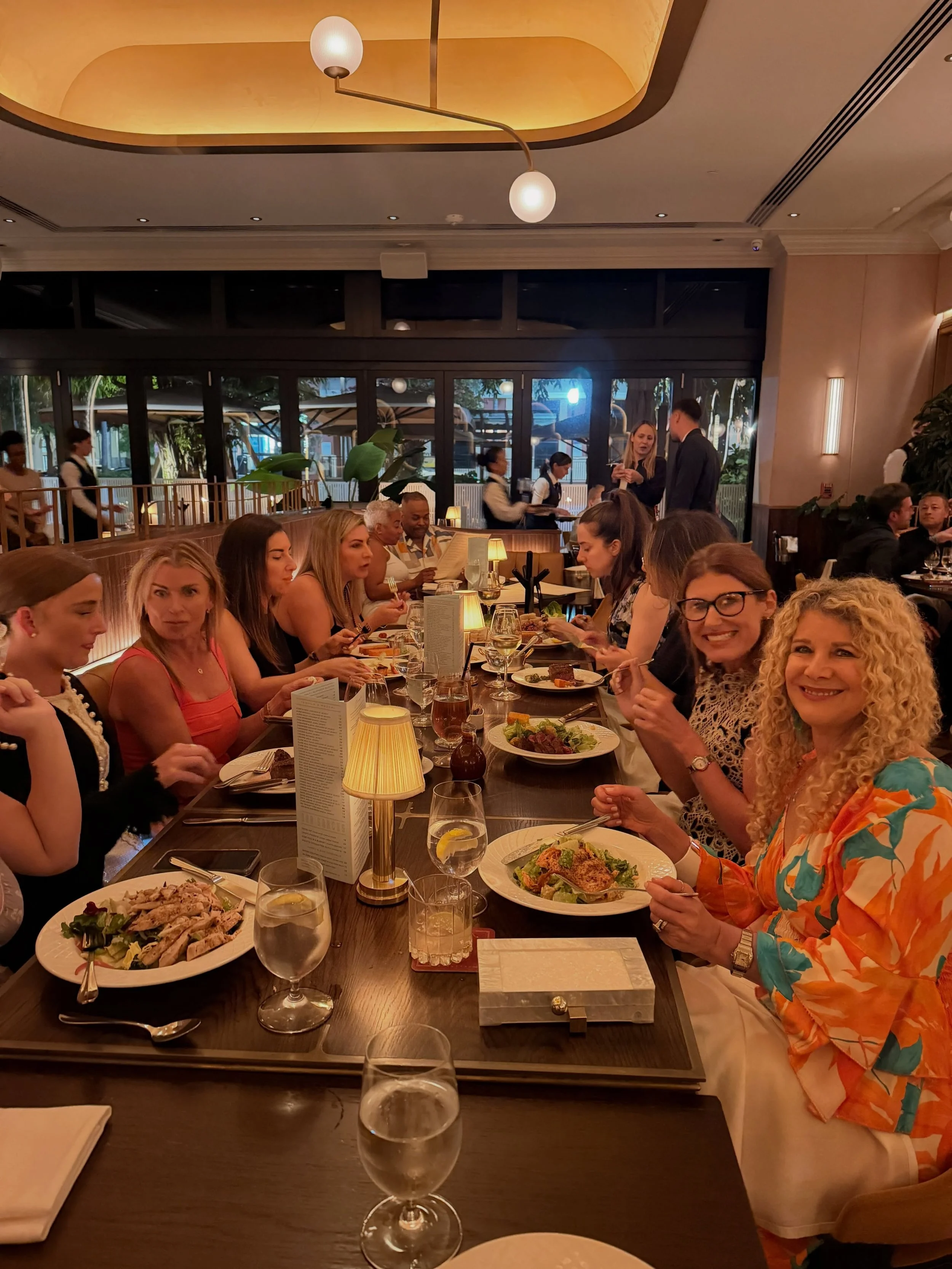 The most wonderful time with you ladies as always @harrysbarrestaurant 🤍🤍

Comment LINK for our event schedule 😊💐💐

#community #socialclub