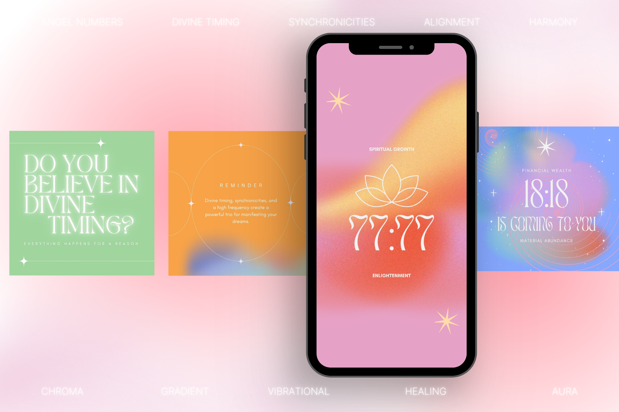 Divine Timing Canva Social Media Template Bundle 3