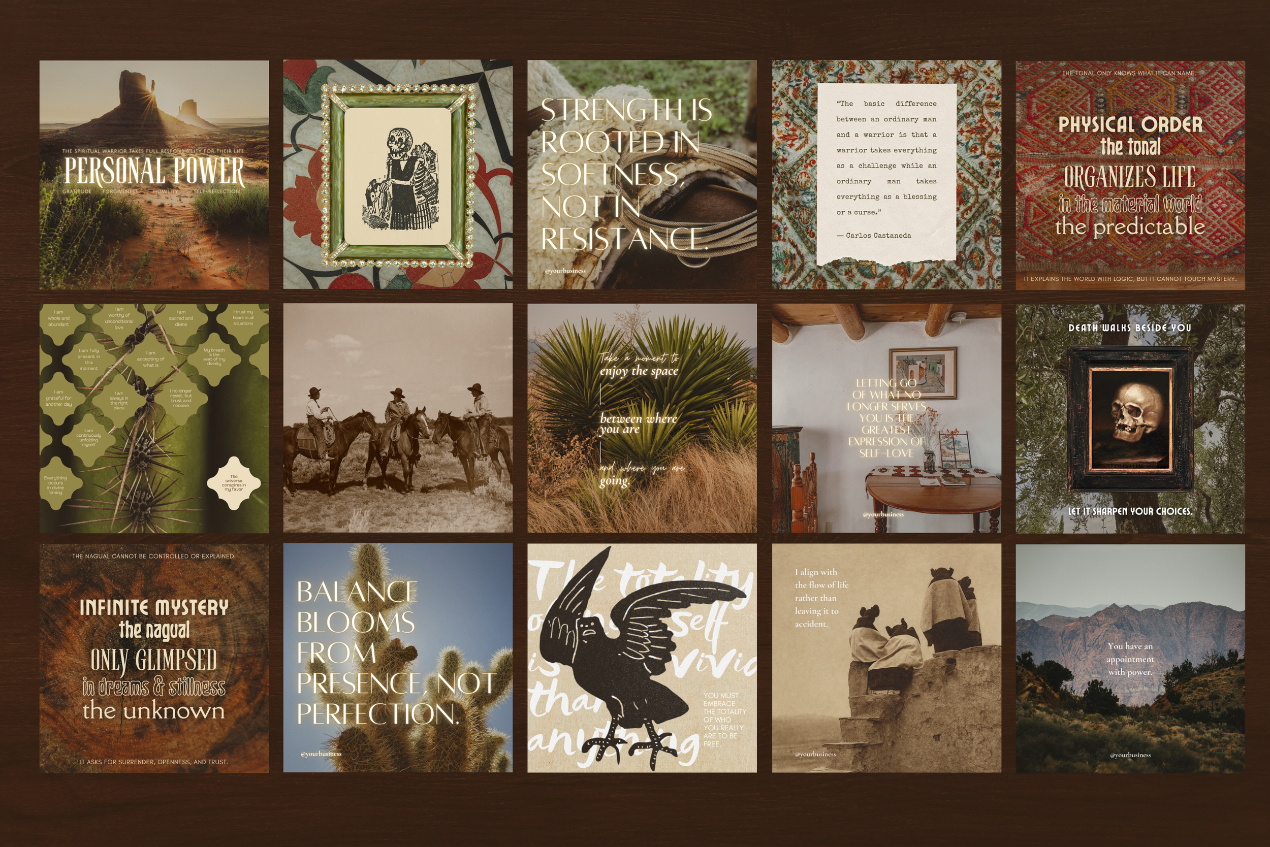 The Warrior Canva Template Bundle 8