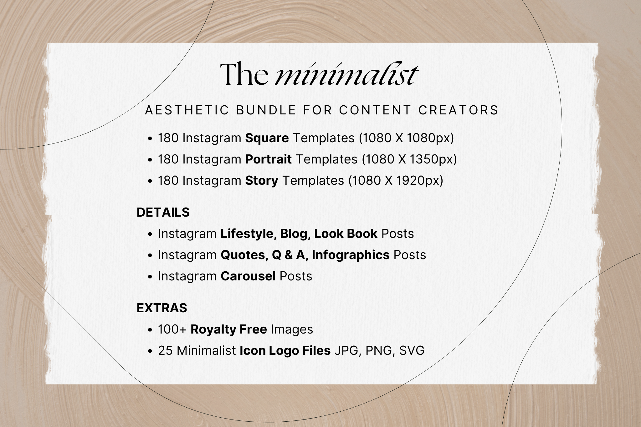 The Minimalist Canva Social Media Template Bundle 2