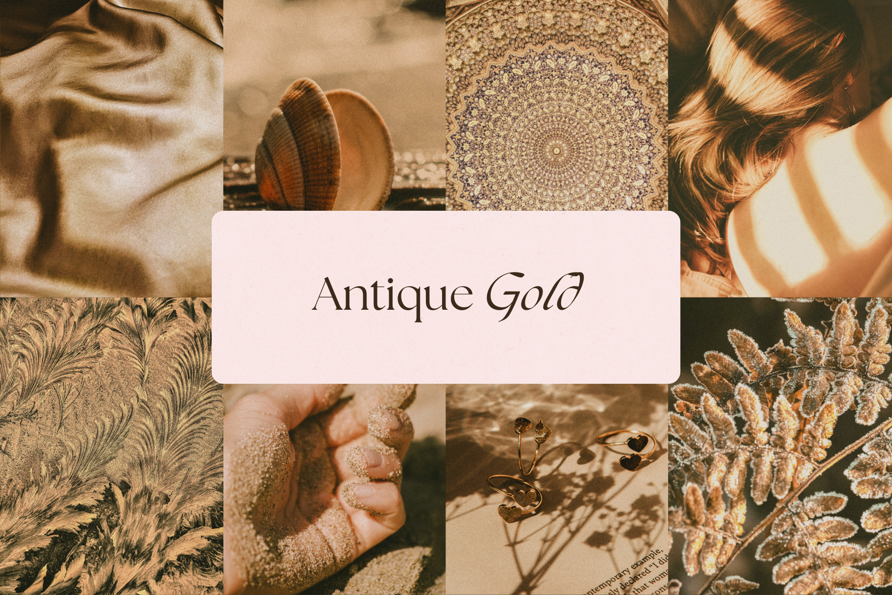 Celestial Gold Stock Photo Bundle 9