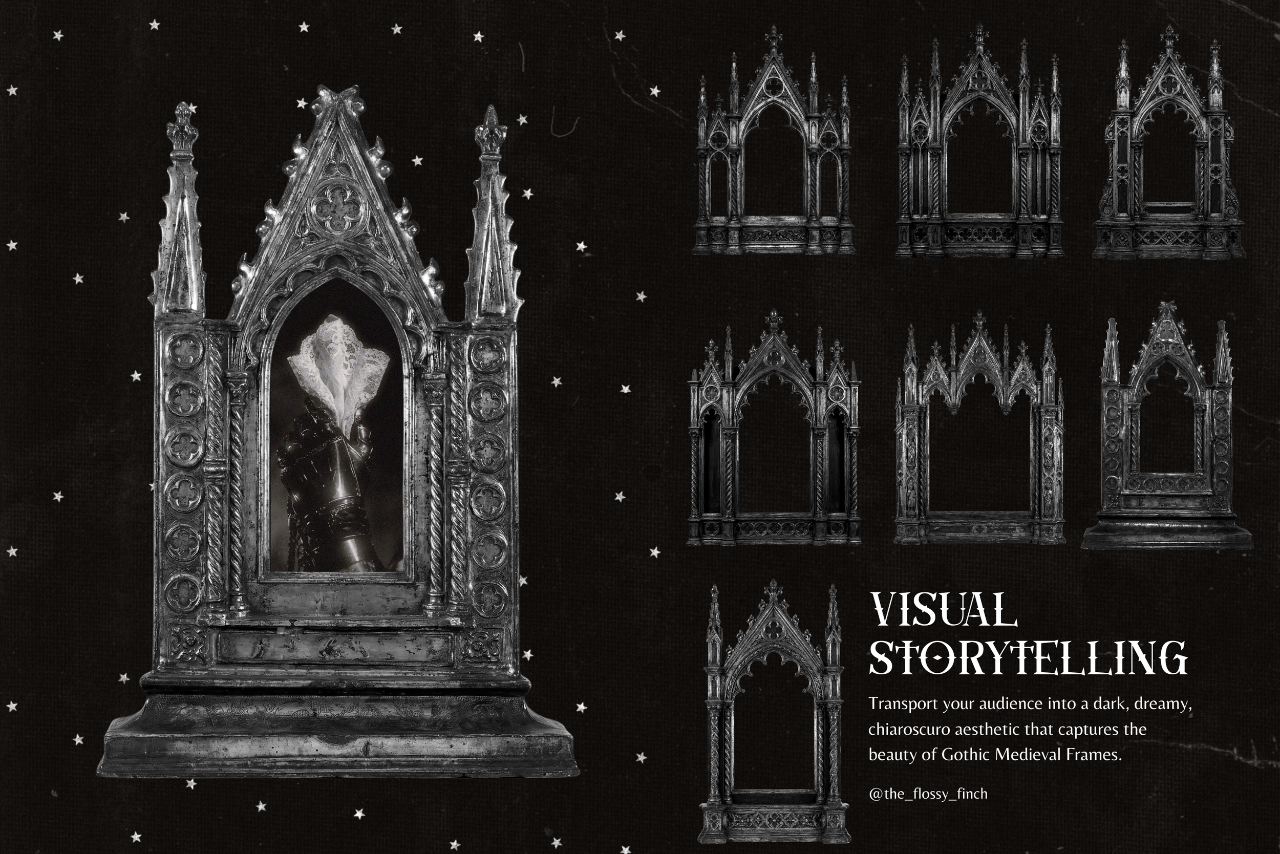 Gothic Medieval Frames 7