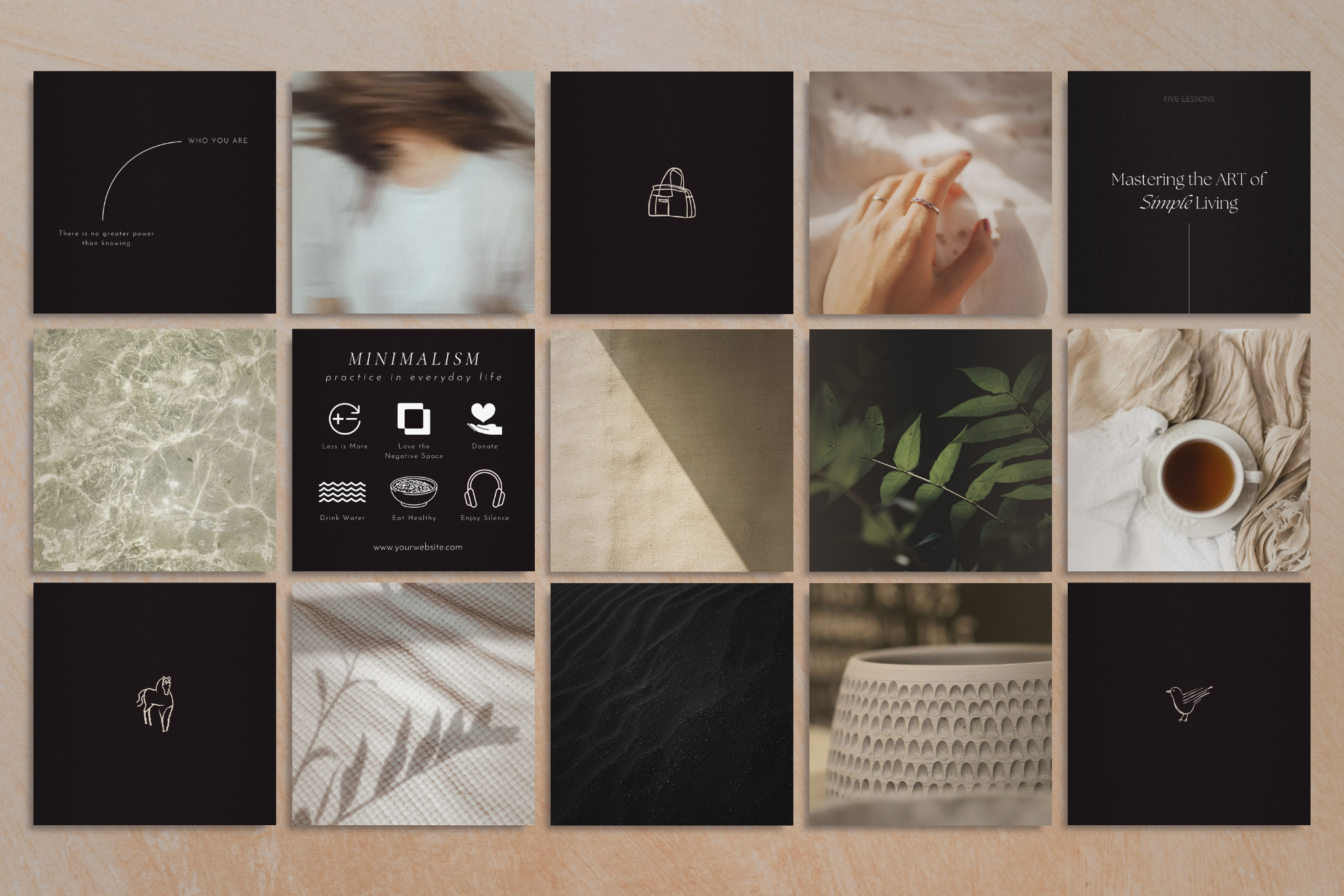 The Minimalist Canva Social Media Template Bundle 4