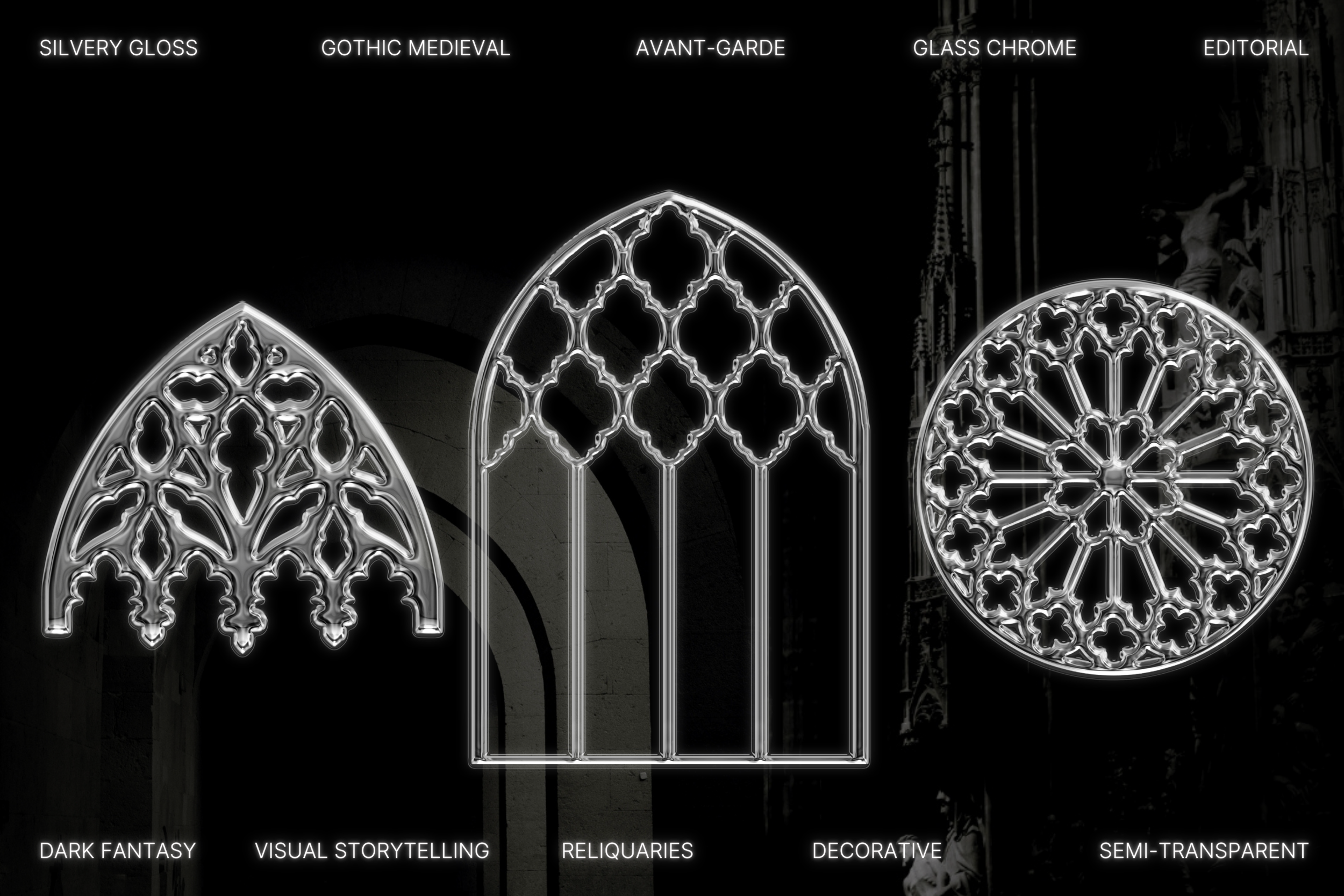 Glass Chrome Collection 11