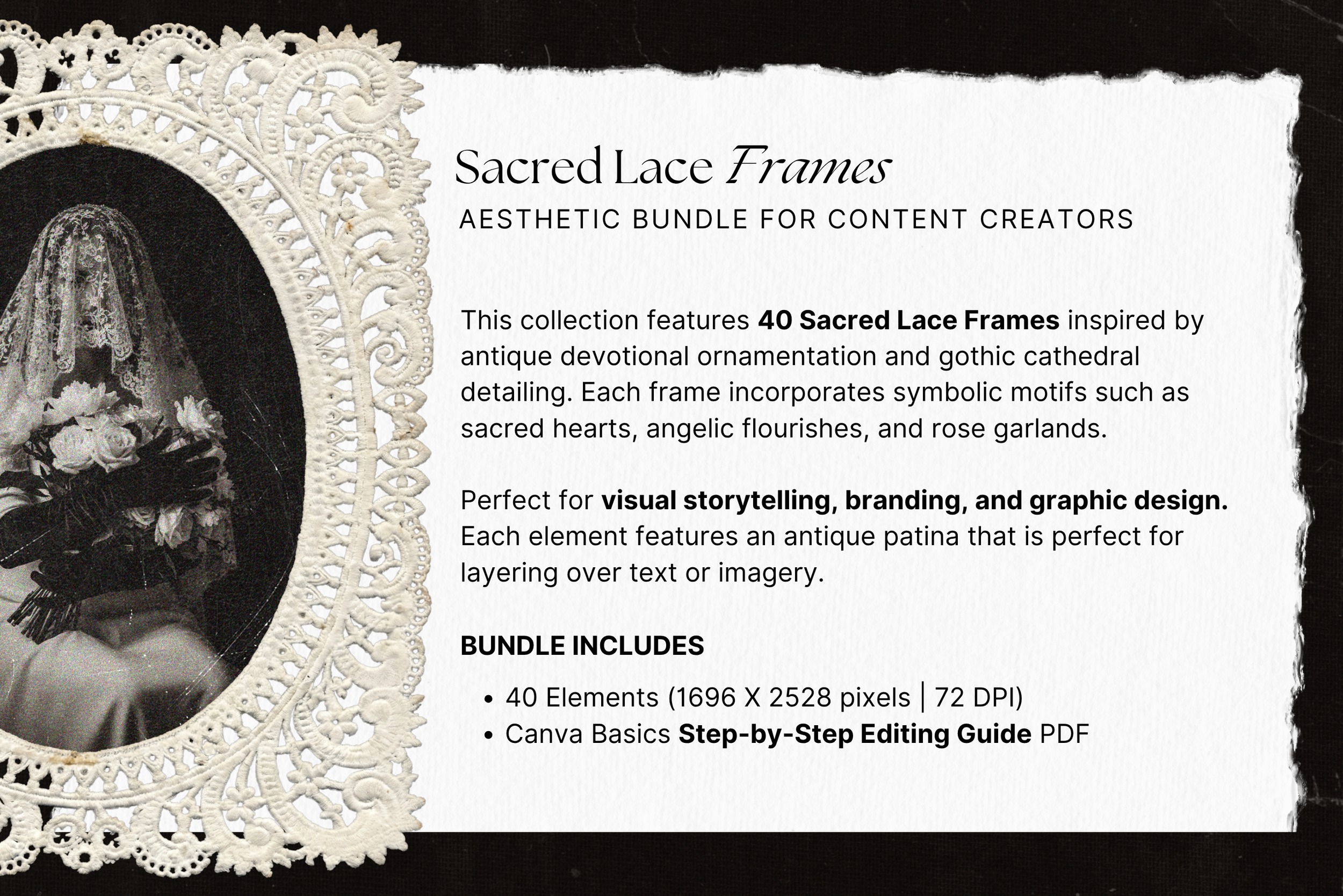 Sacred Lace Frames 2
