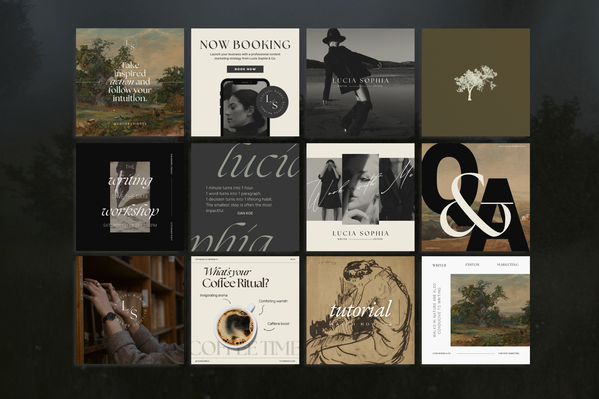 The Editor Canva Social Media Template Bundle 8