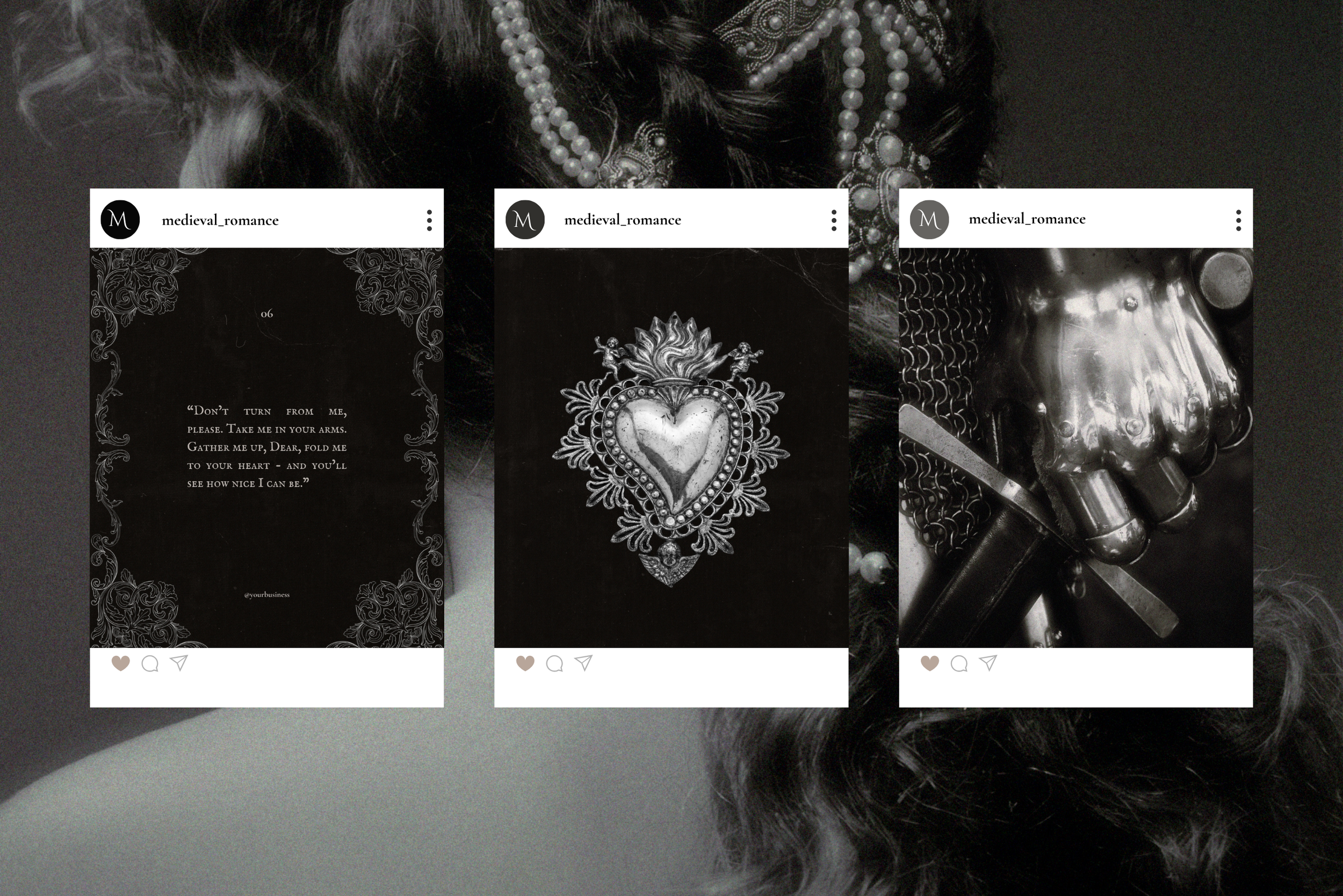 Medieval Romance Canva Template Bundle 11