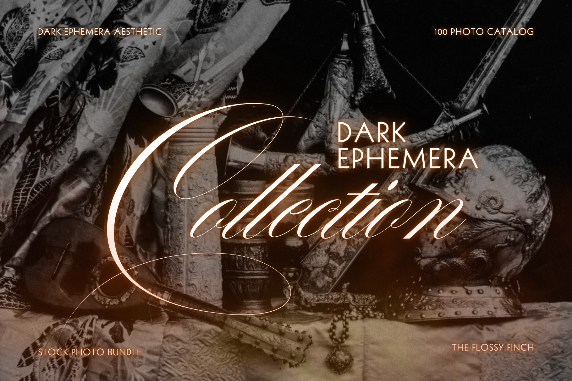 Dark Ephemera Stock Photo Bundle 15