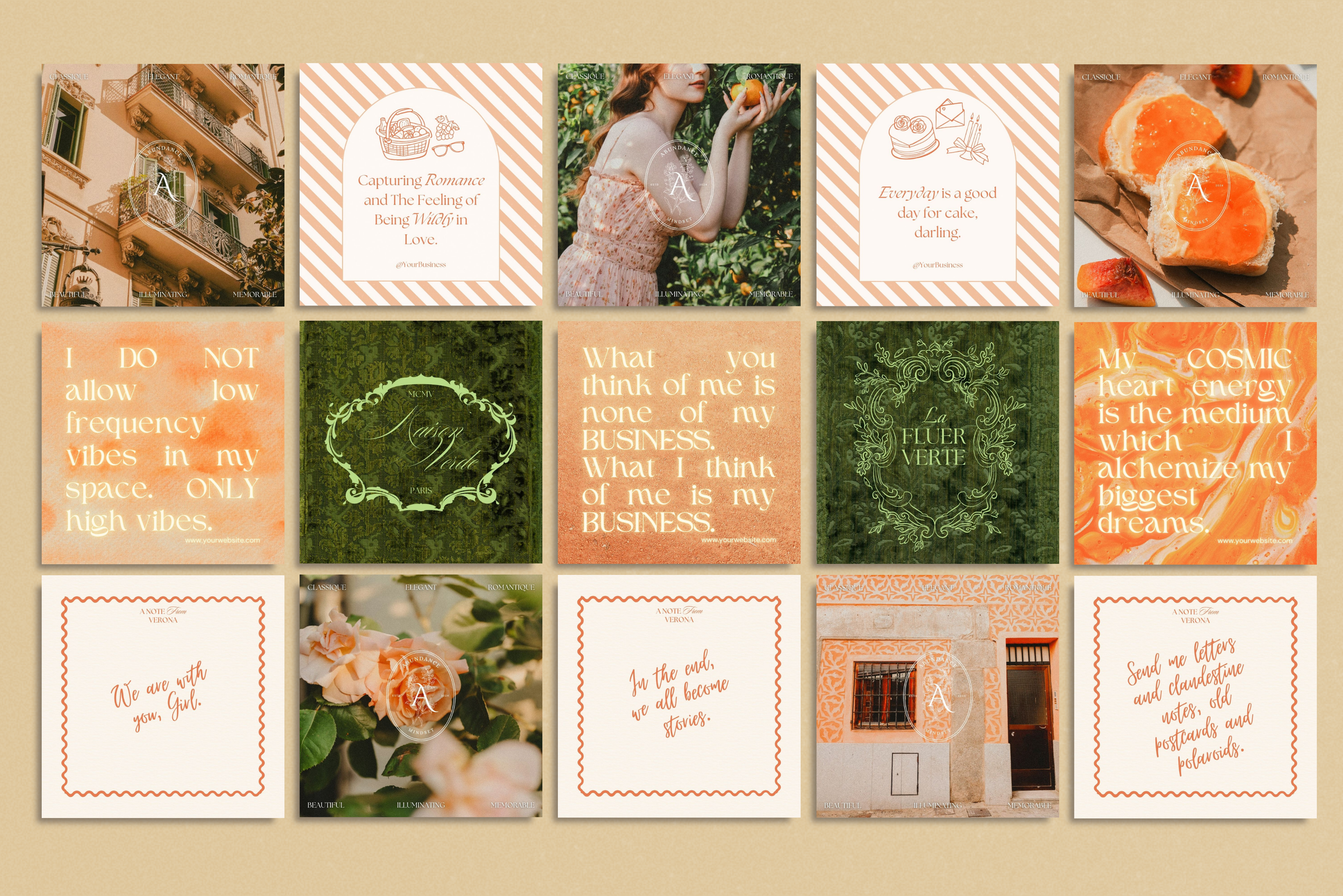 The Traveler Canva Template Bundle 5