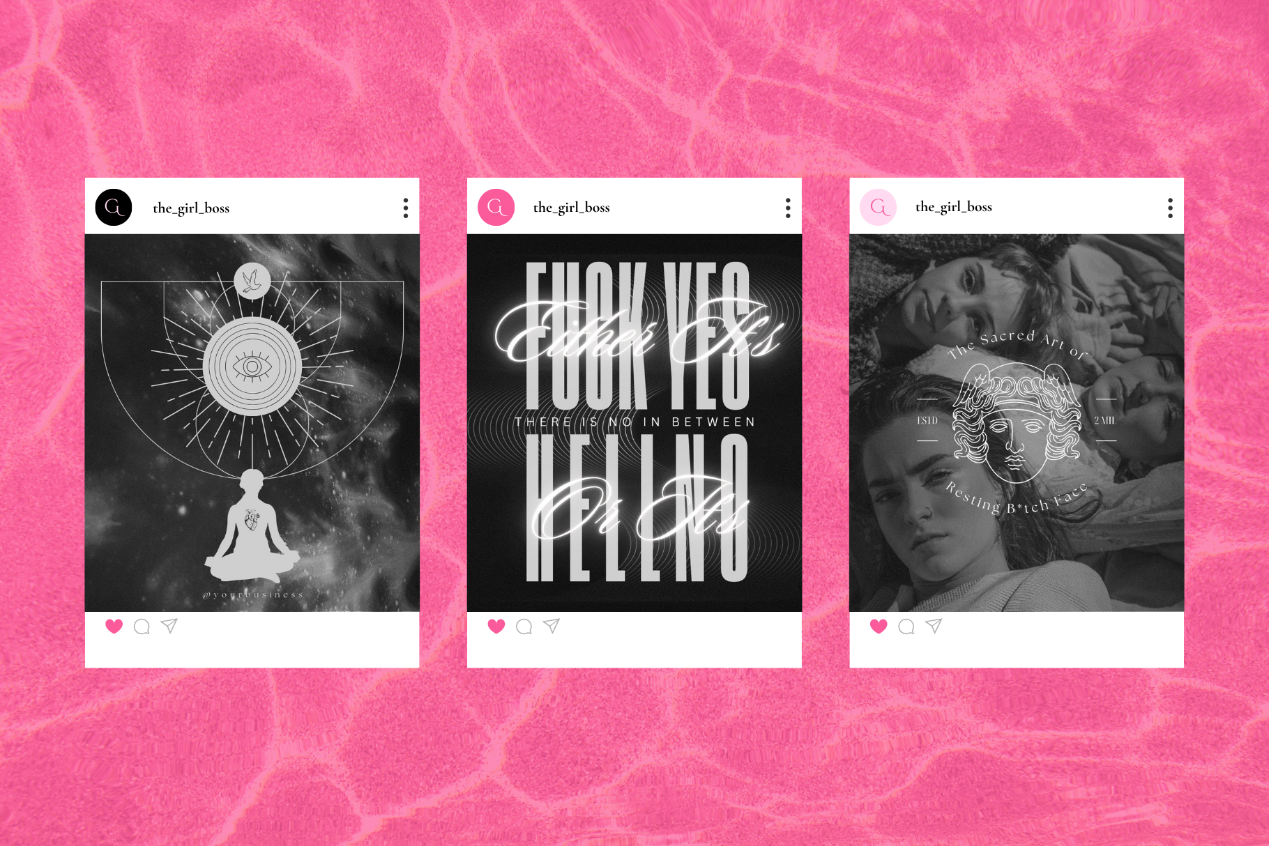 Girl Boss Canva Template Bundle 5