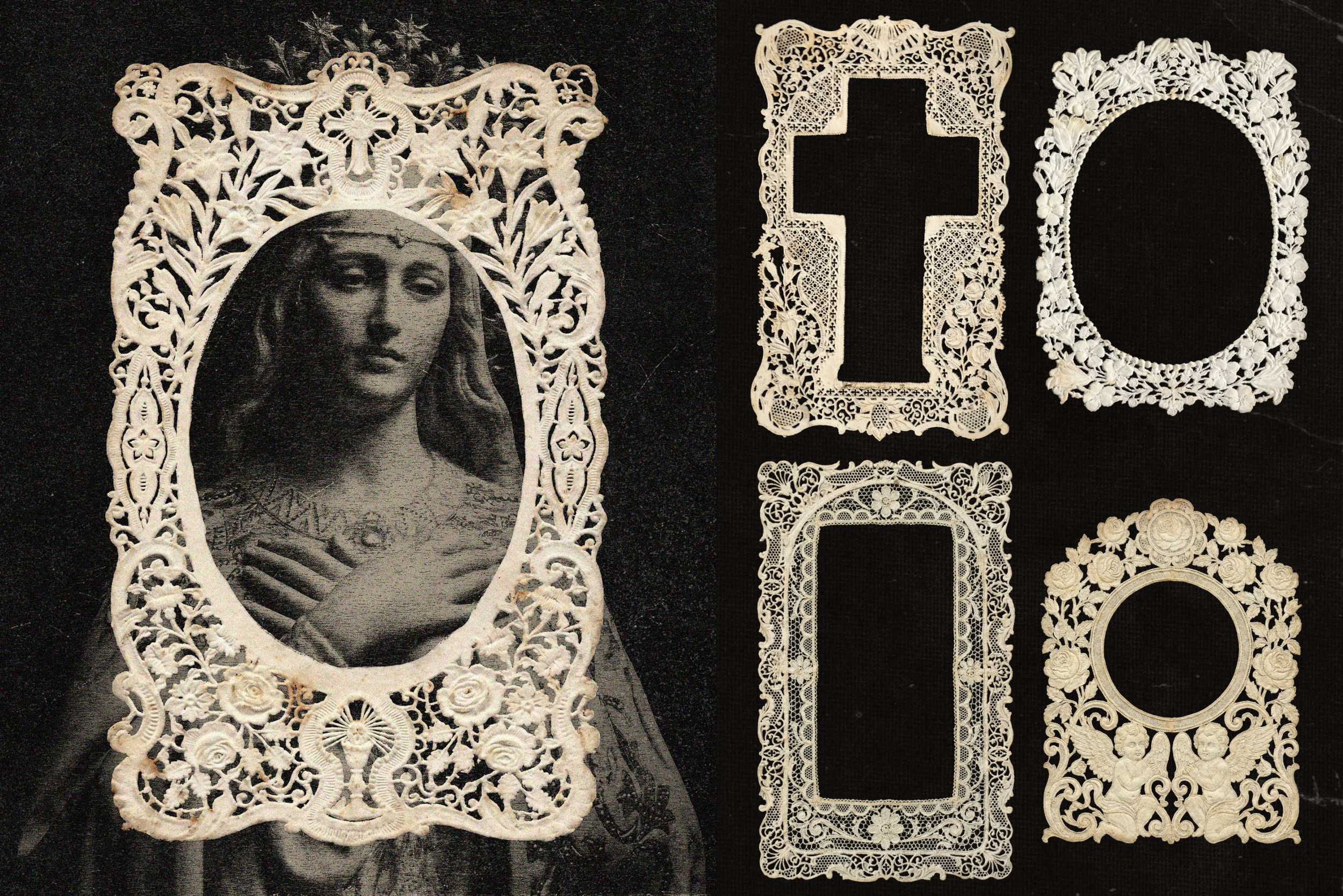 Sacred Lace Frames 10