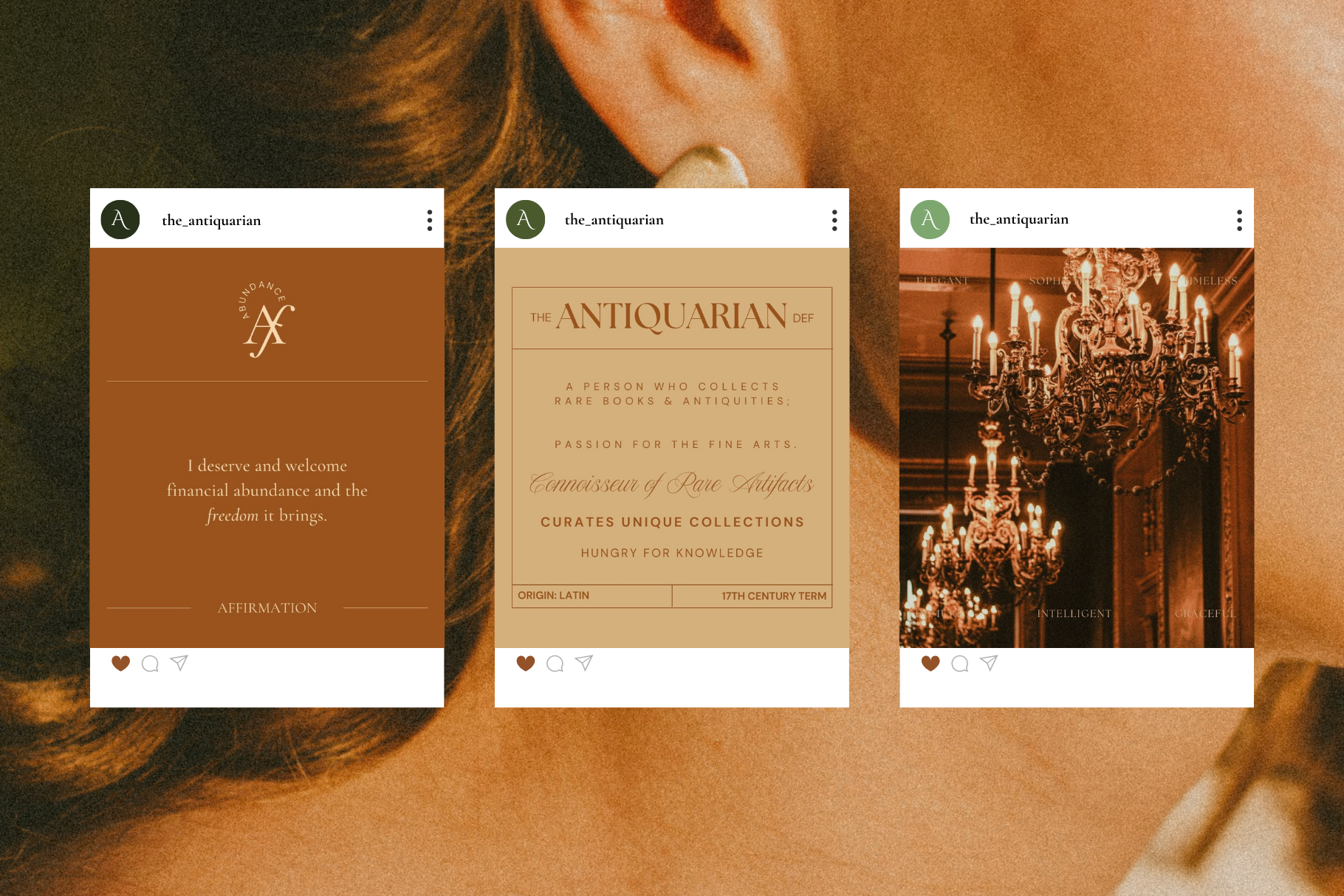 The Antiquarian Canva Template Bundle 5