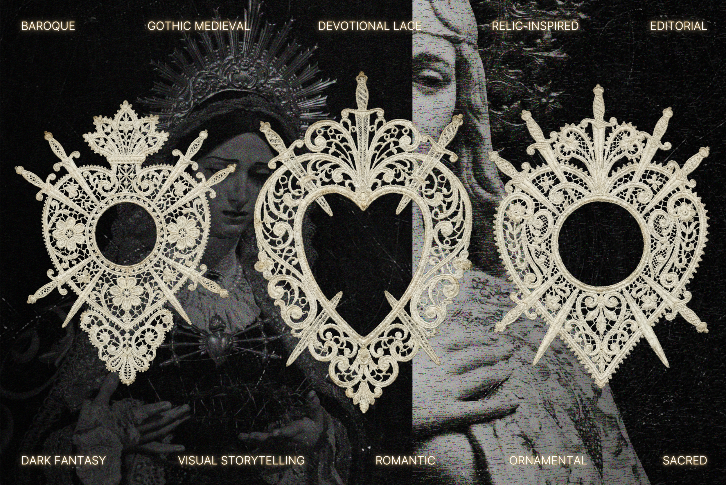 Sacred Lace Frames 7