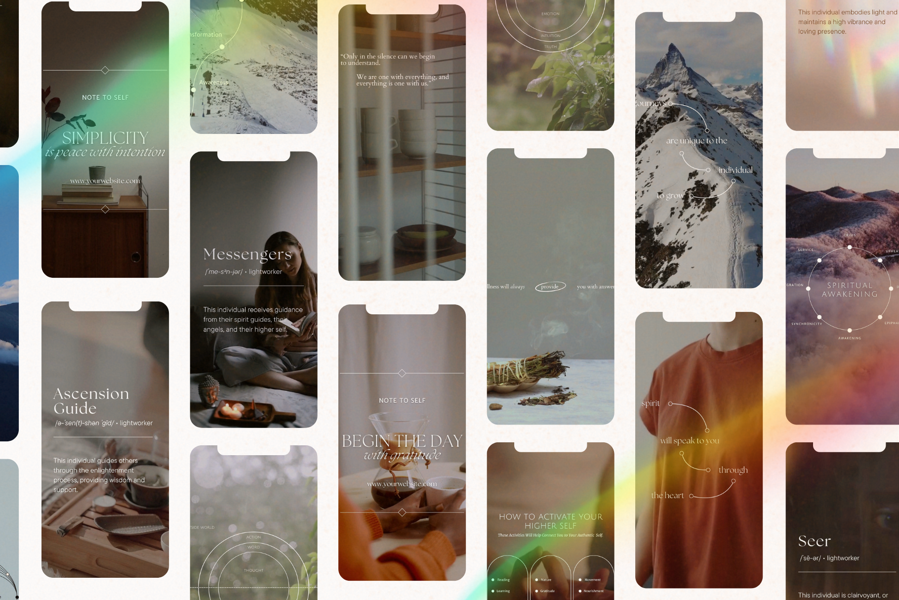 Spiritual Coach Reels Template Bundle 9