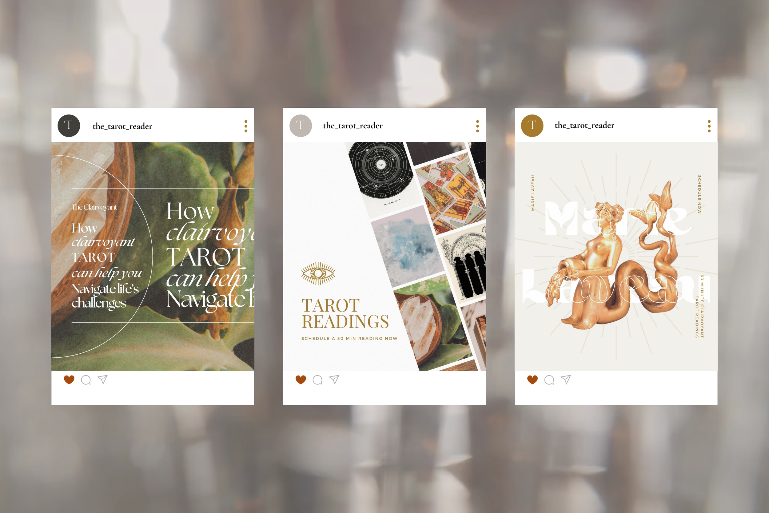Tarot Reader Canva Template Bundle 9