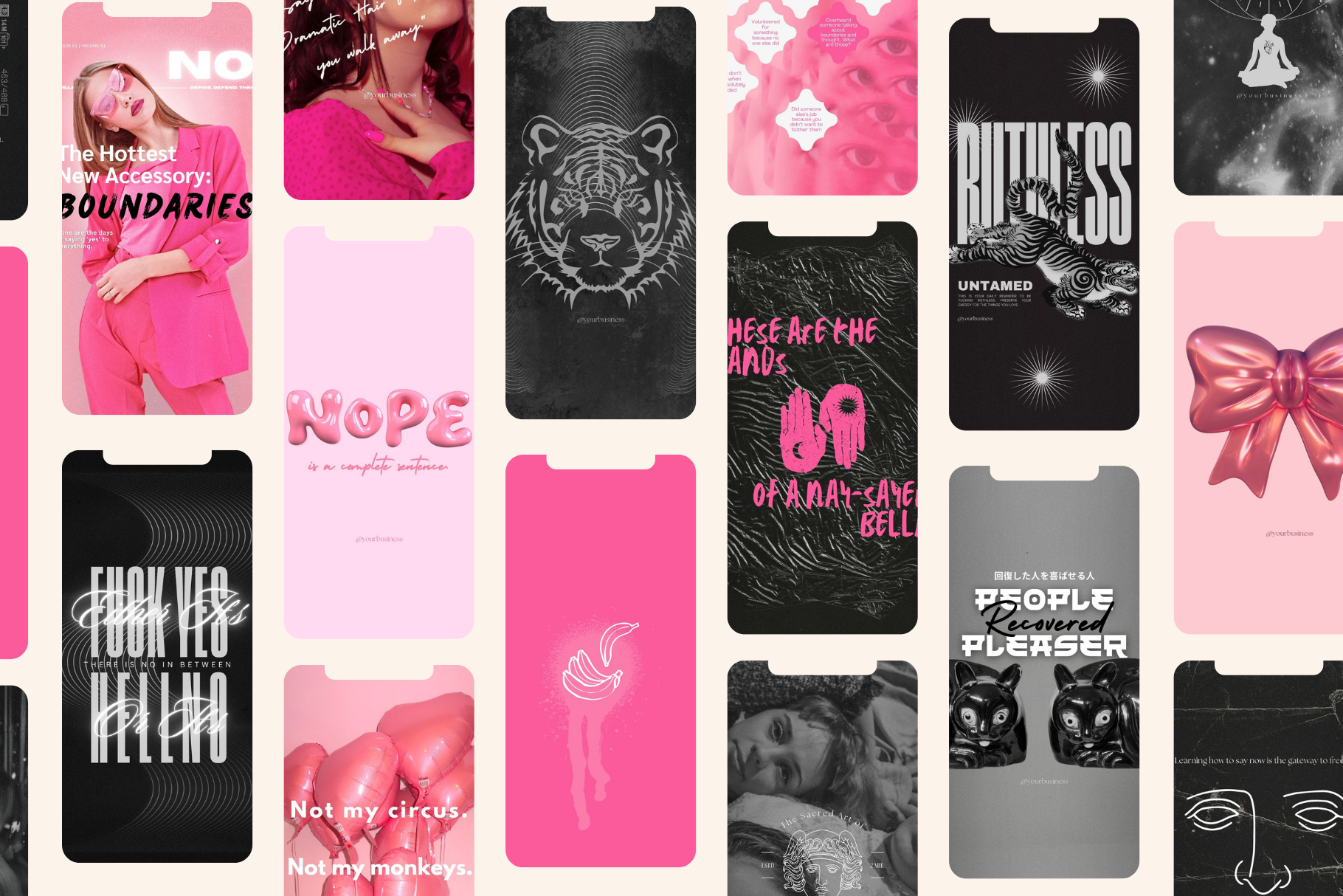 Girl Boss Canva Template Bundle 11