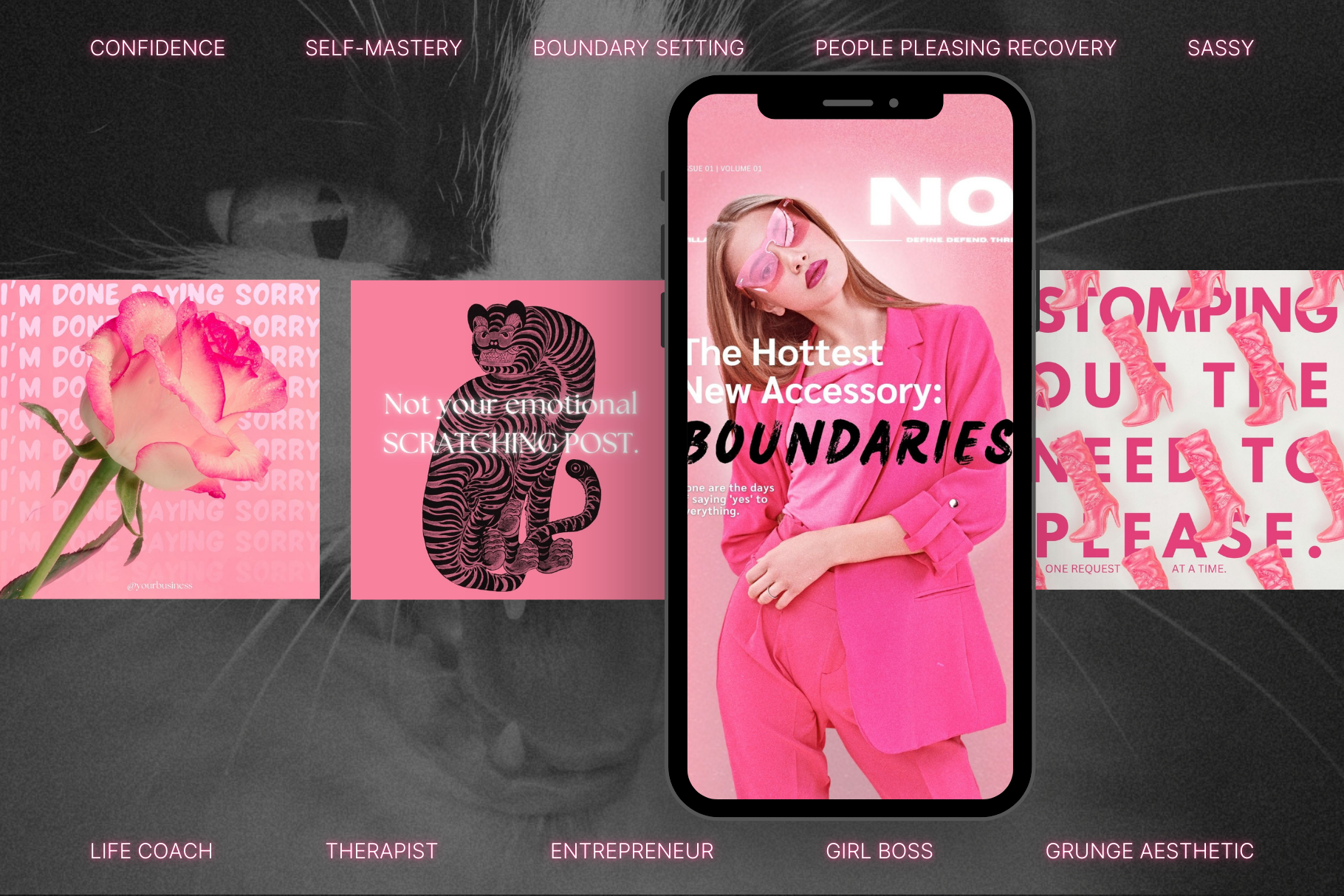 Girl Boss Canva Template Bundle 3