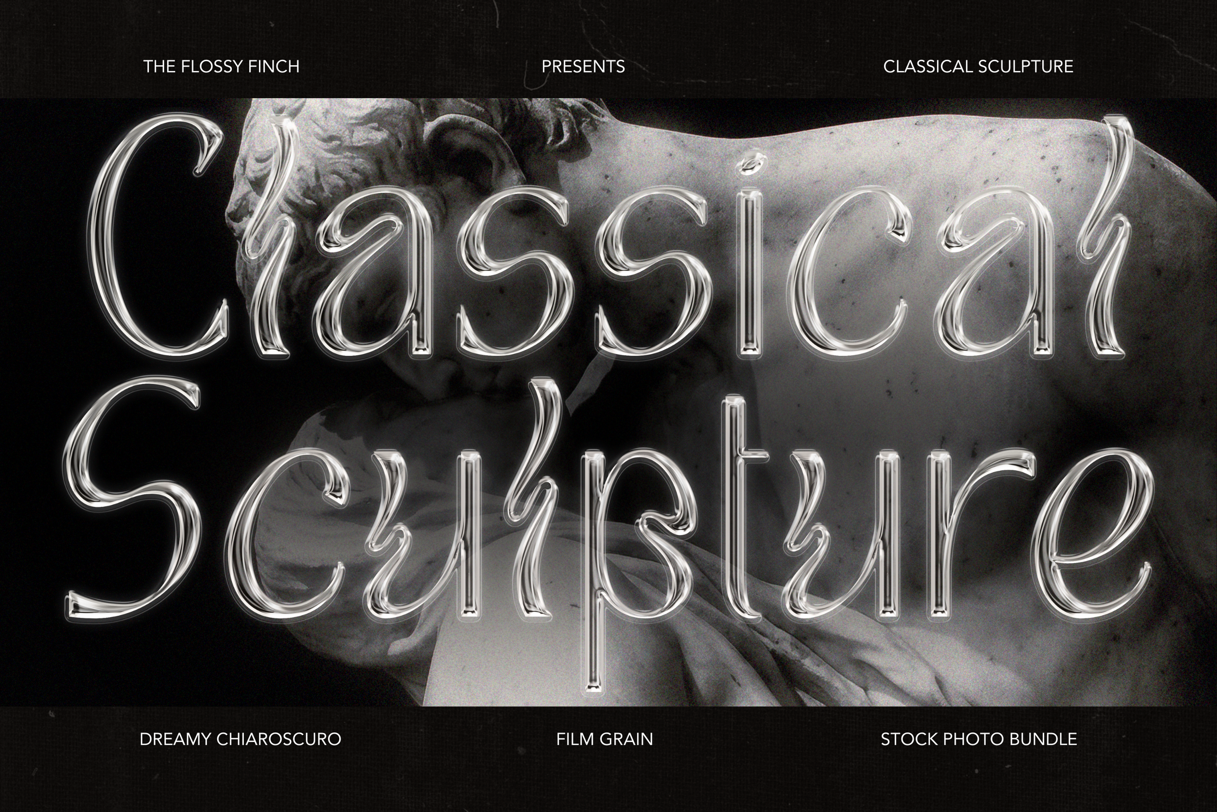 Classical Sculpture Stock Photo Bundle 3