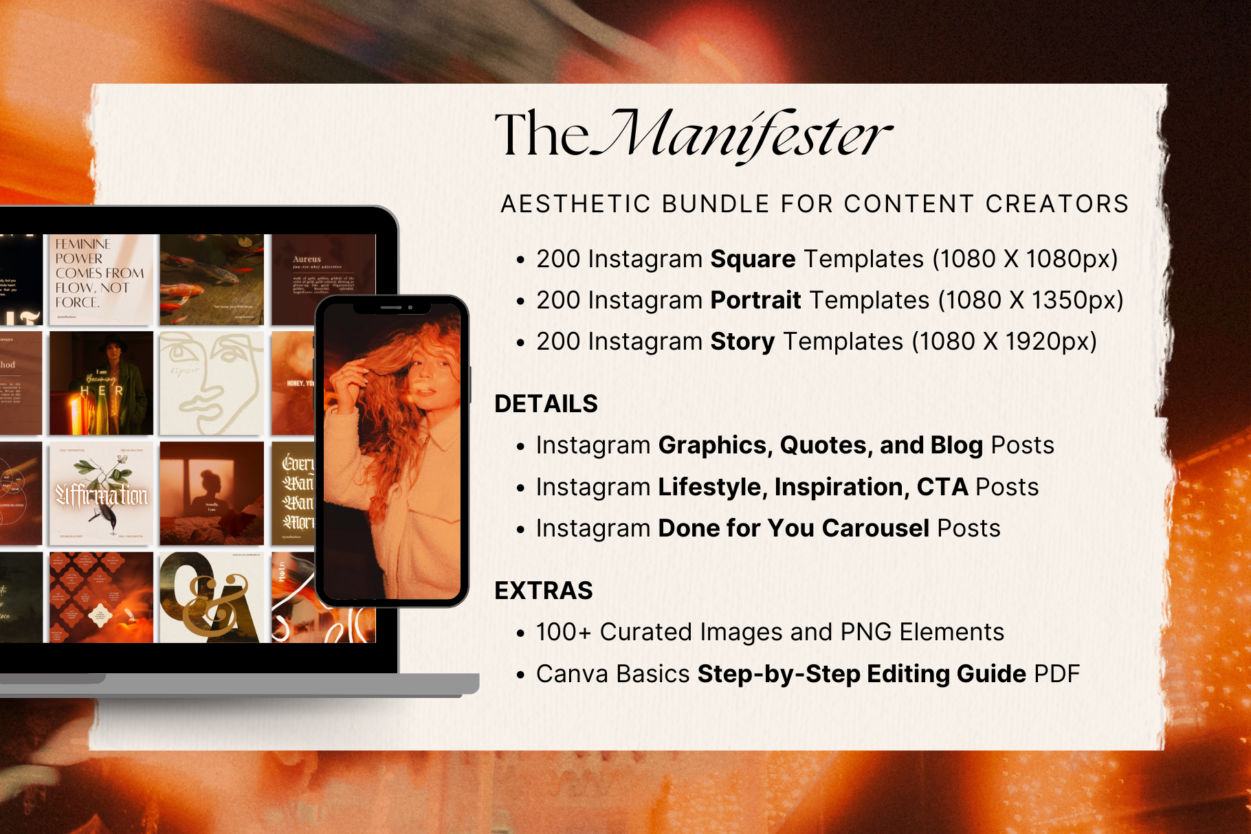 The Manifester Canva Template Bundle 2