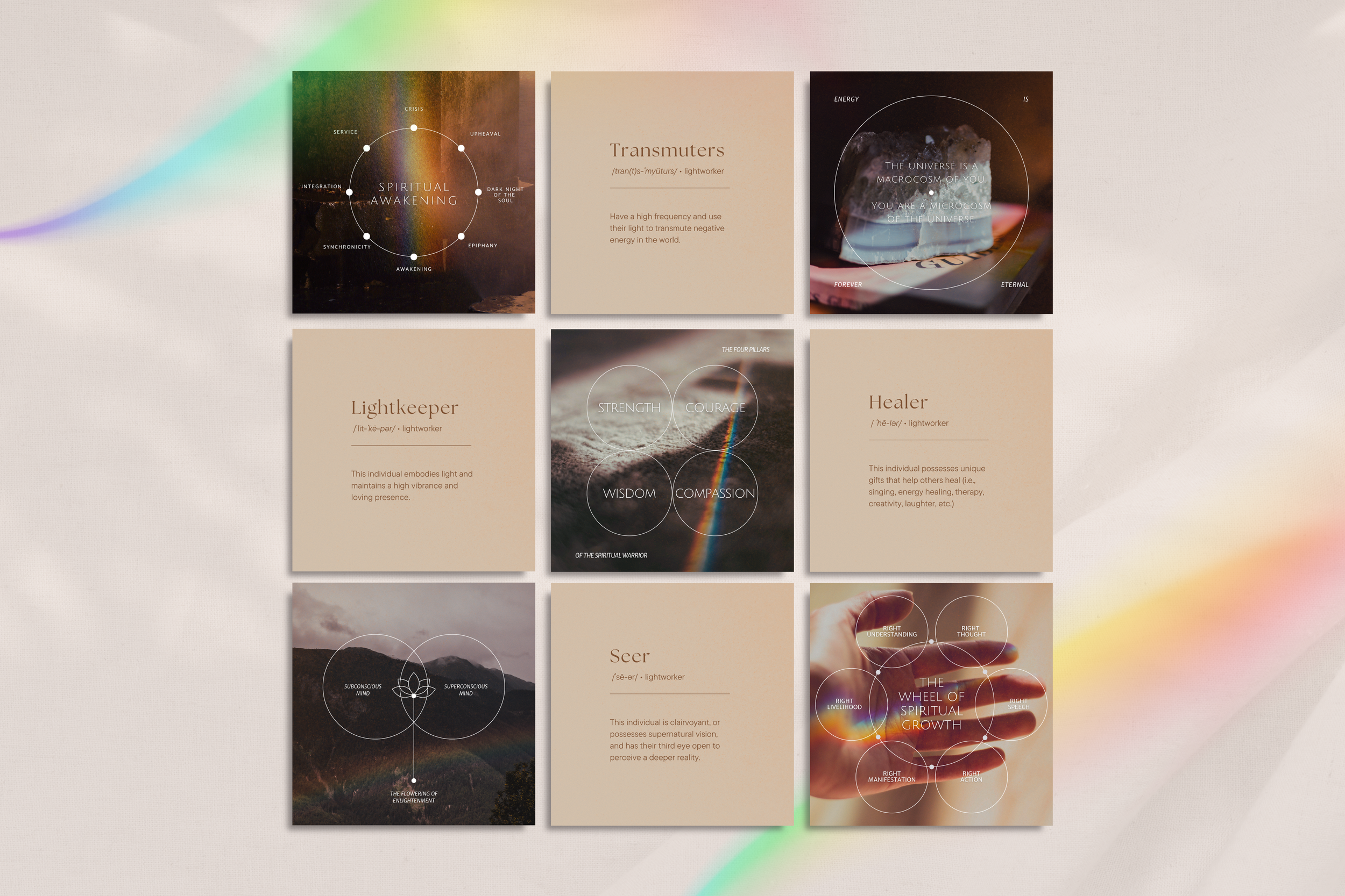 Spiritual Coach Canva Social Media Template Bundle 2