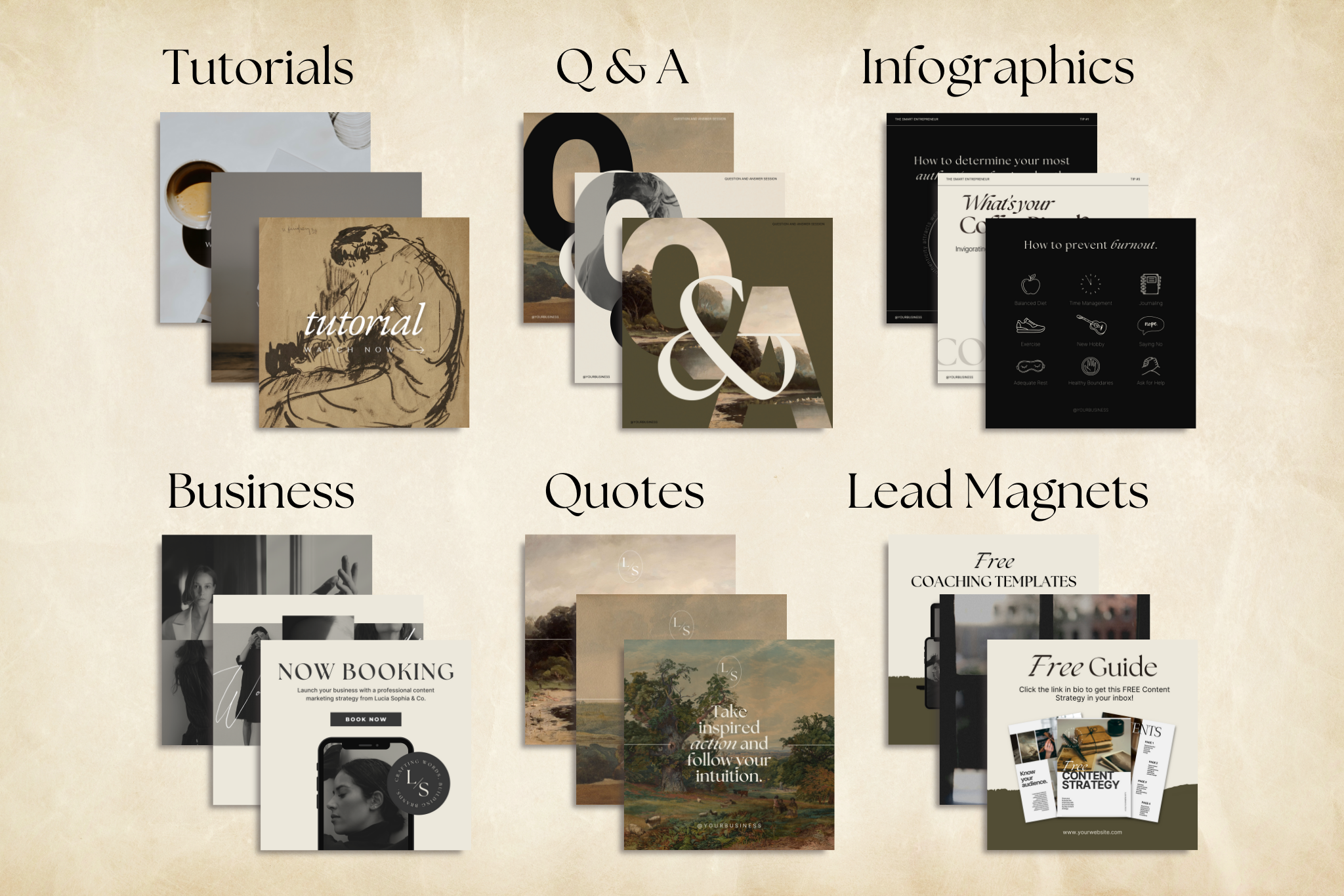 The Editor Canva Social Media Template Bundle 4