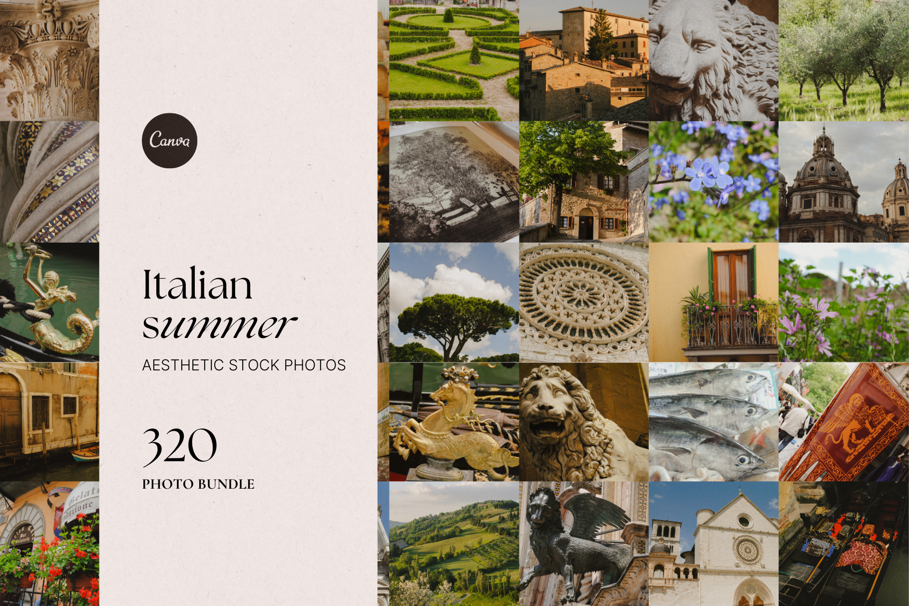 Italian Summer Stock Photo Bundle