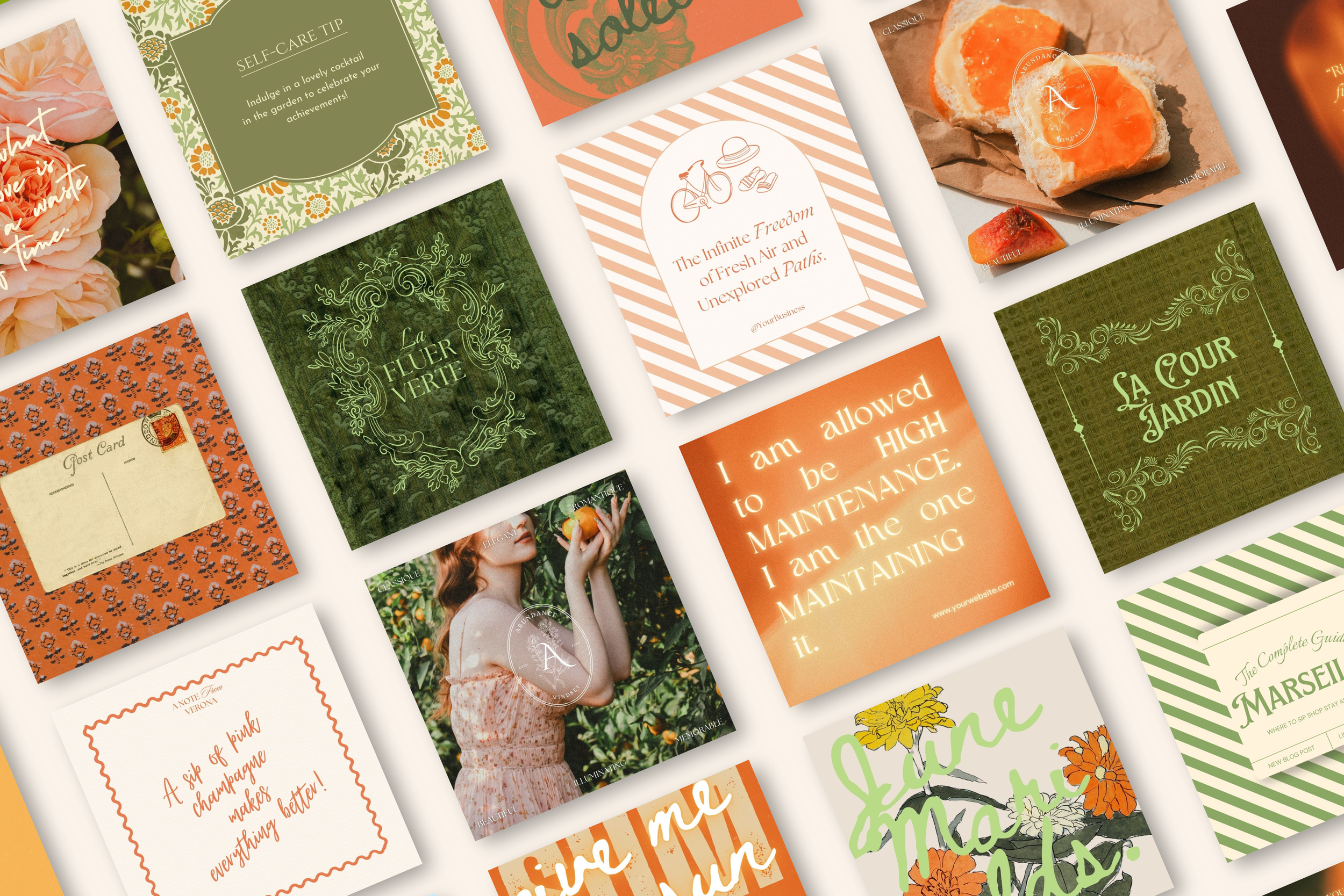 The Traveler Canva Template Bundle 19