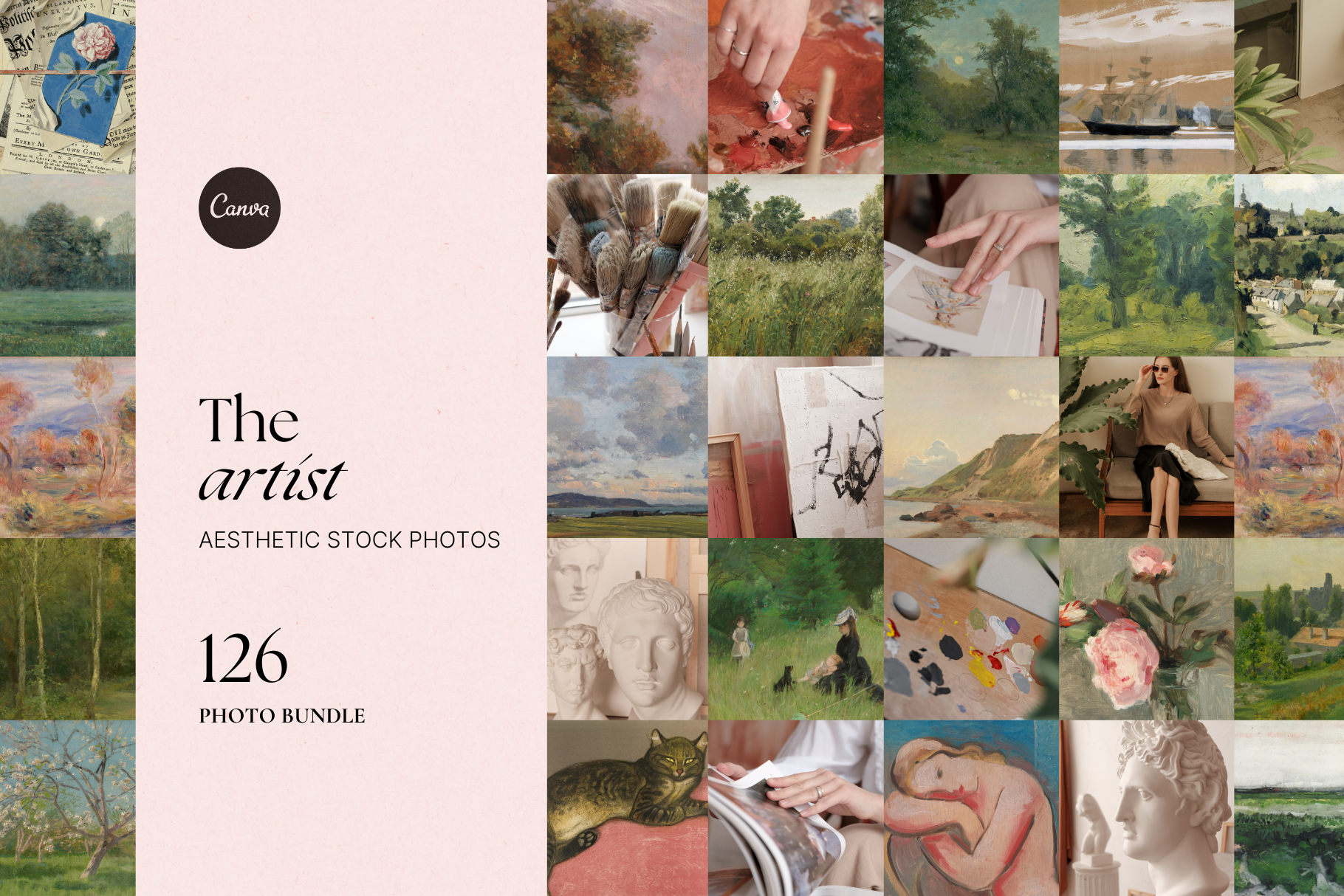 The Artist Stock Photo Bundle