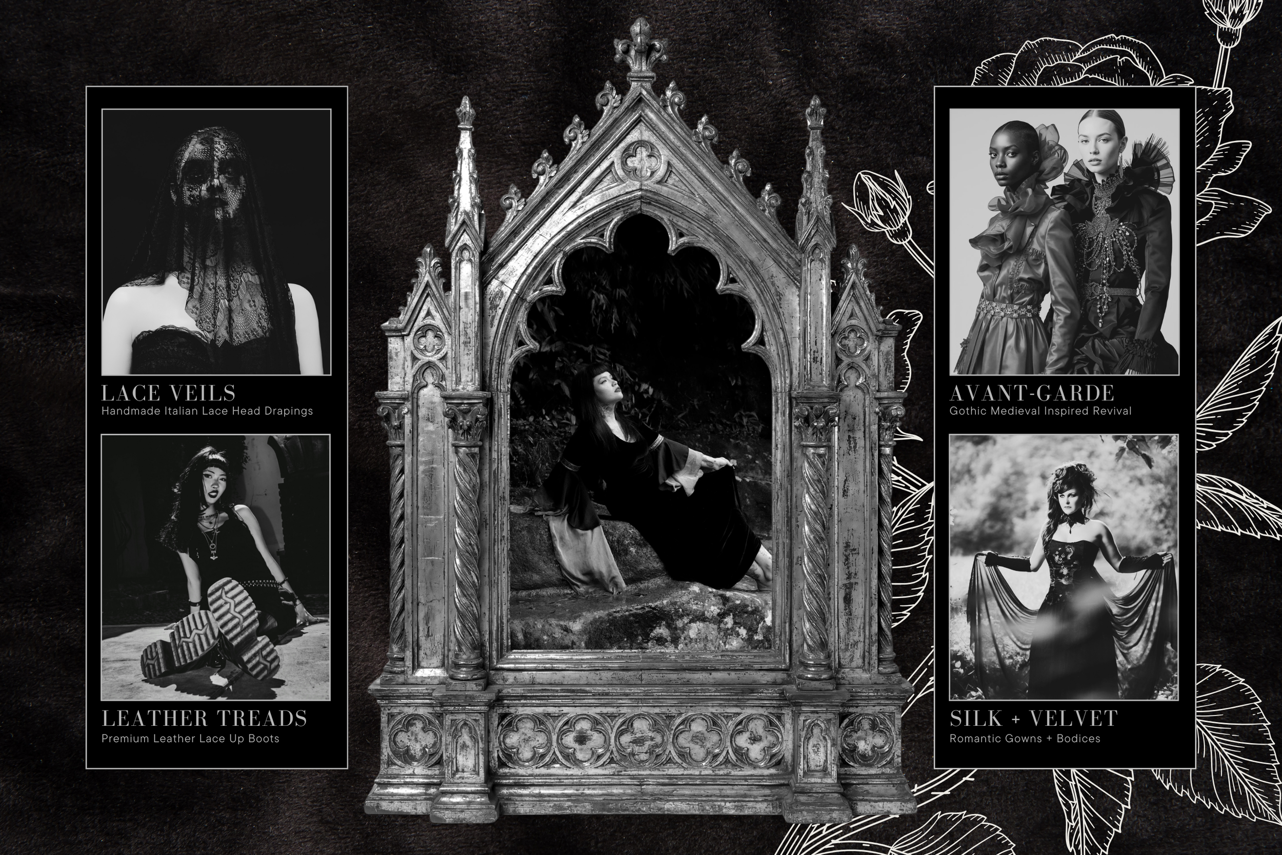 Gothic Medieval Frames 17