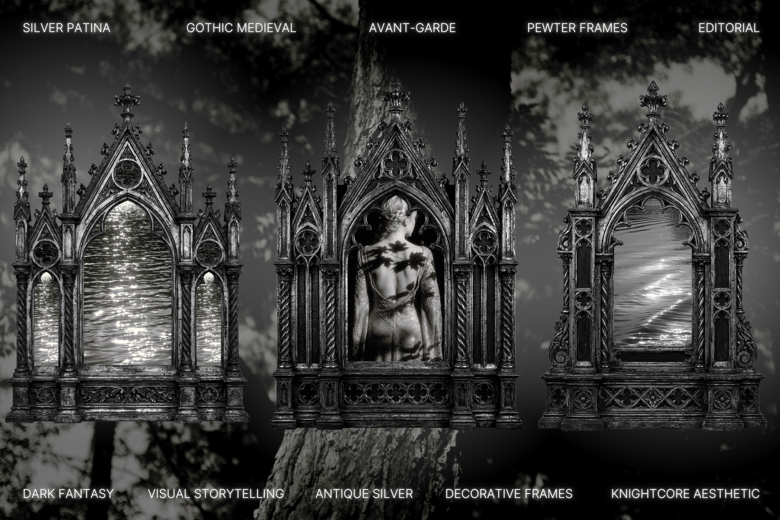 Gothic Medieval Frames 6