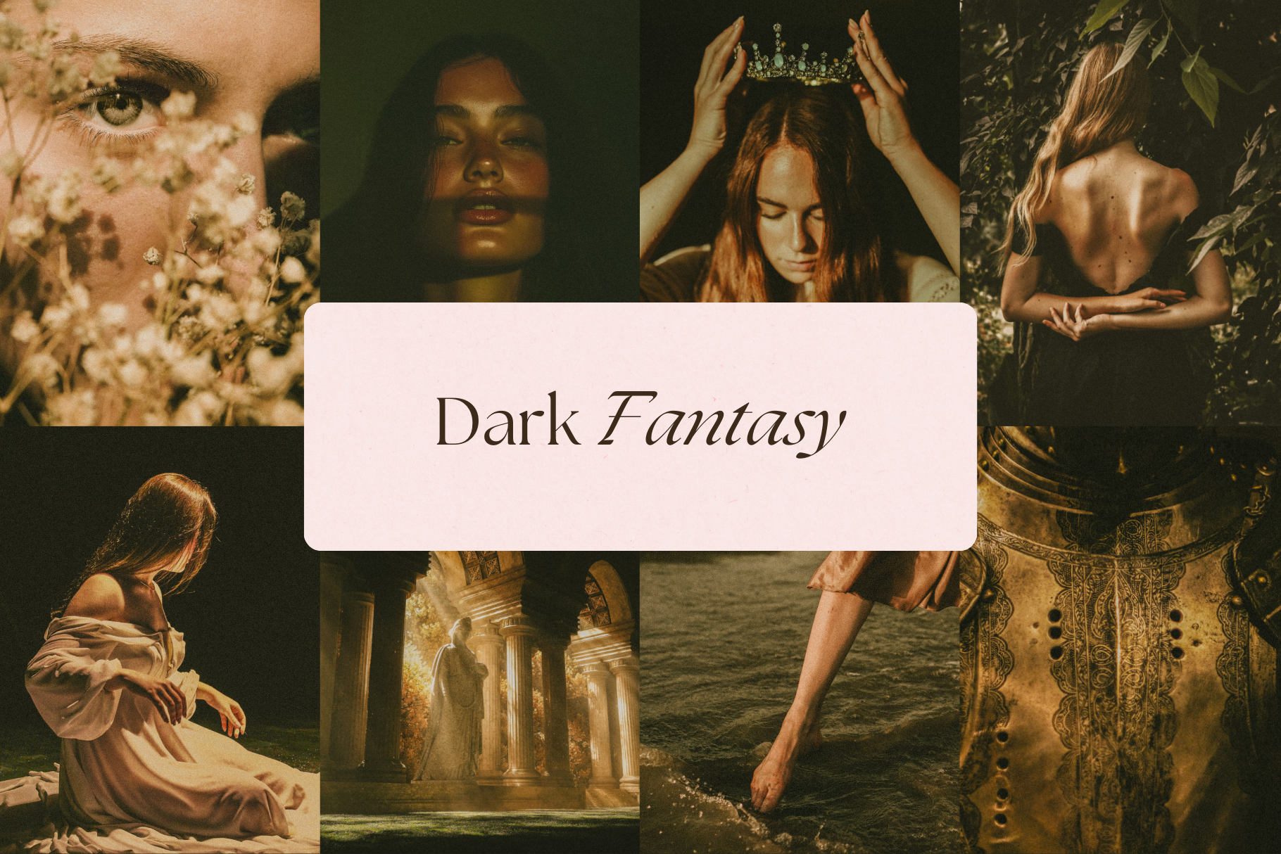 Celestial Gold Stock Photo Bundle 3