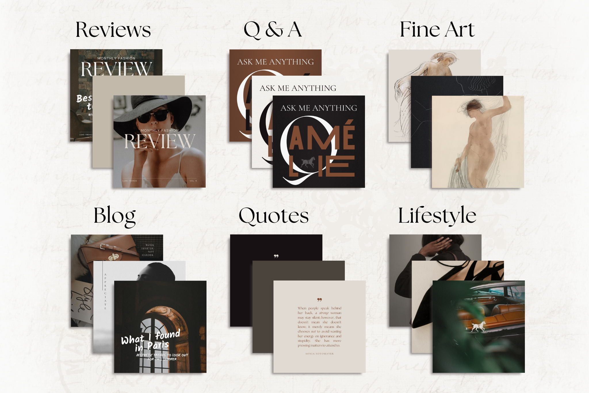 The Designer Canva Social Media Template Bundle 12