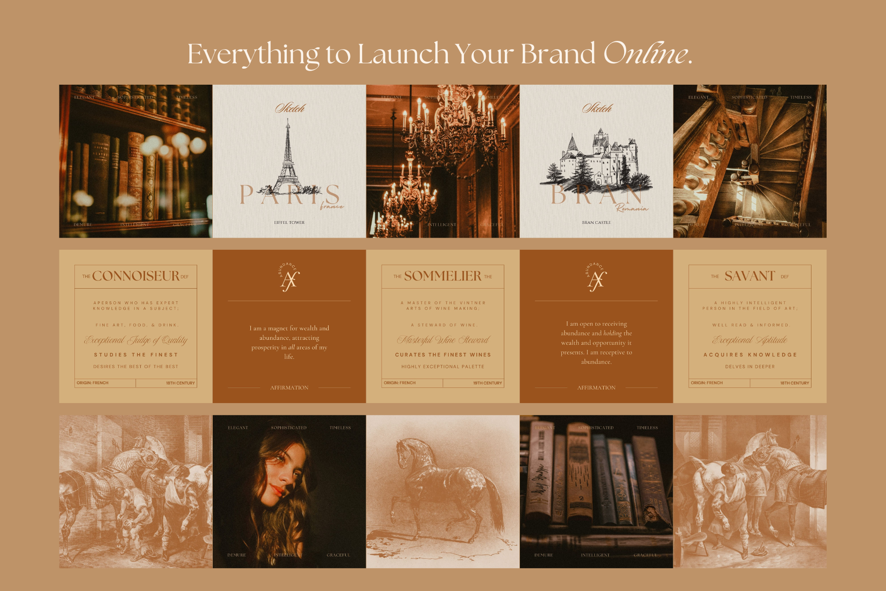 The Antiquarian Canva Template Bundle 18