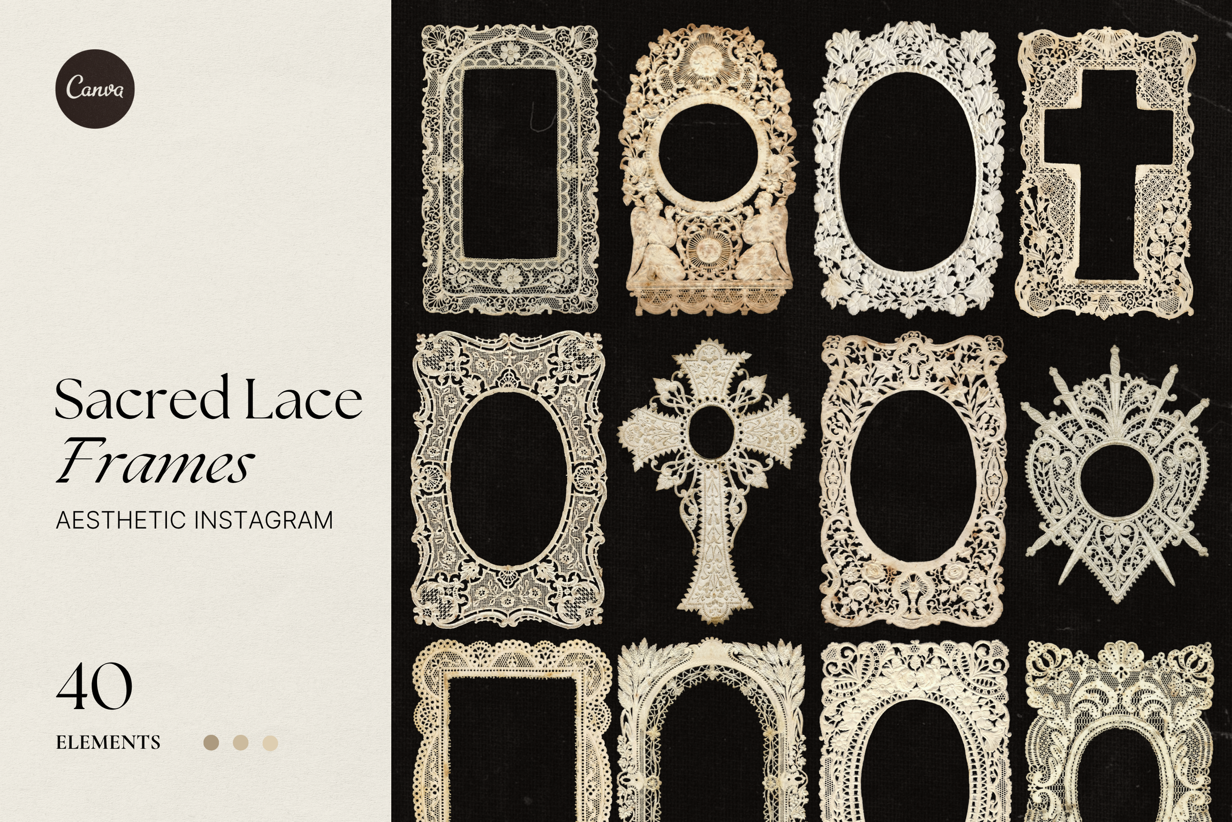 Sacred Lace Frames