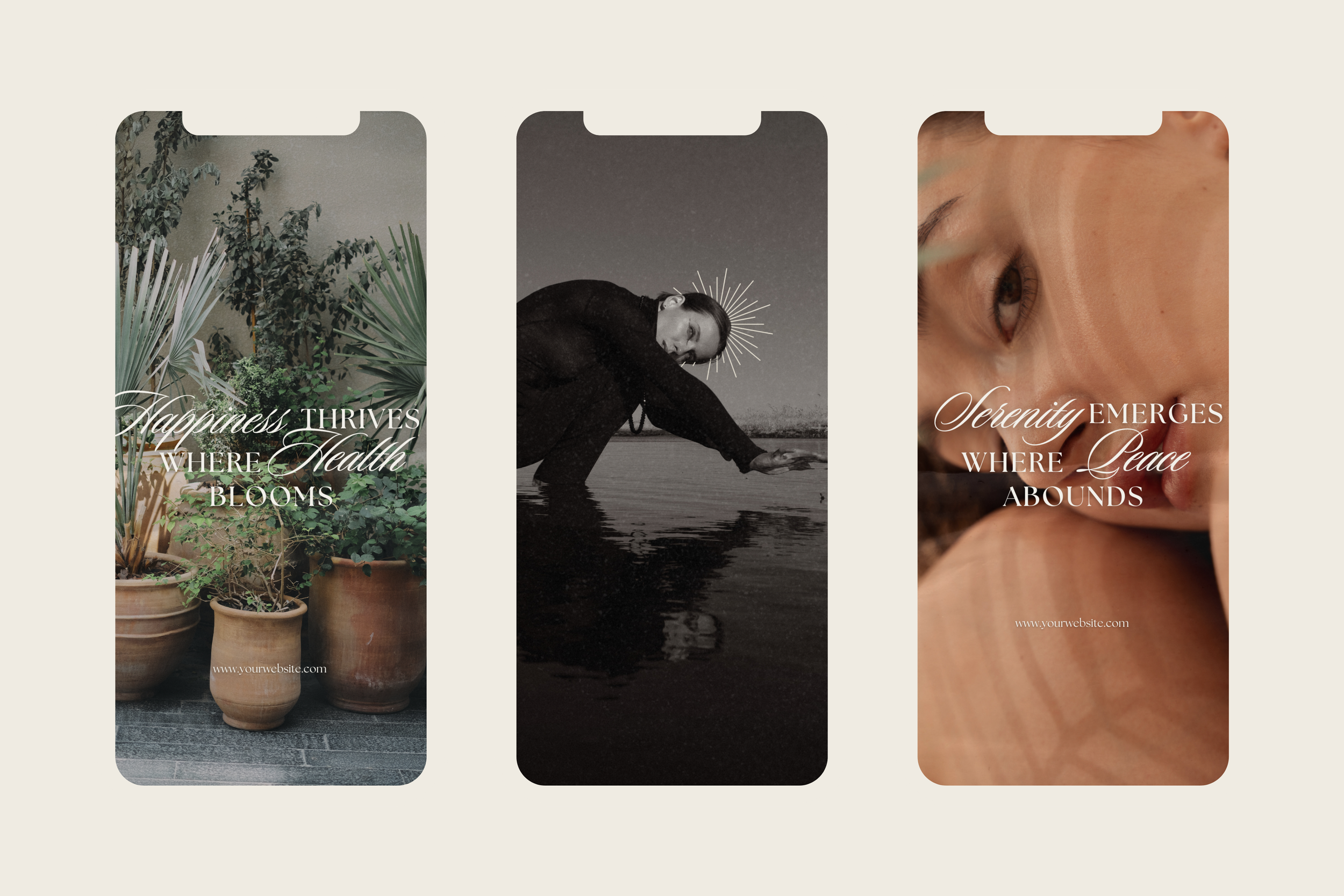 Wellness Coach Canva Social Media Template Bundle 7