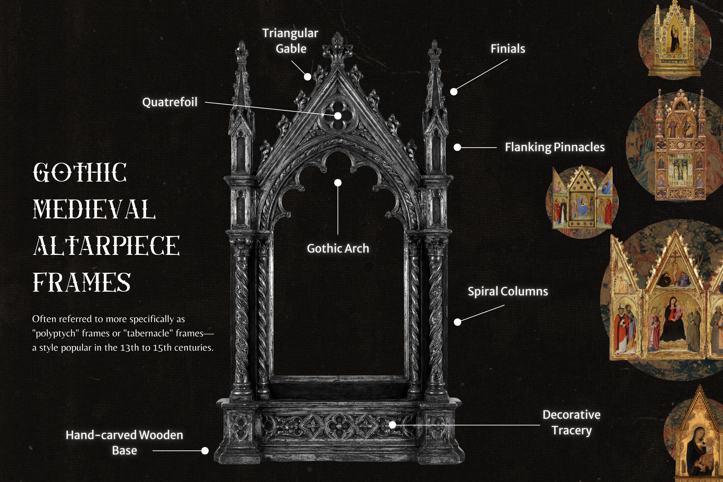 Gothic Medieval Frames 18