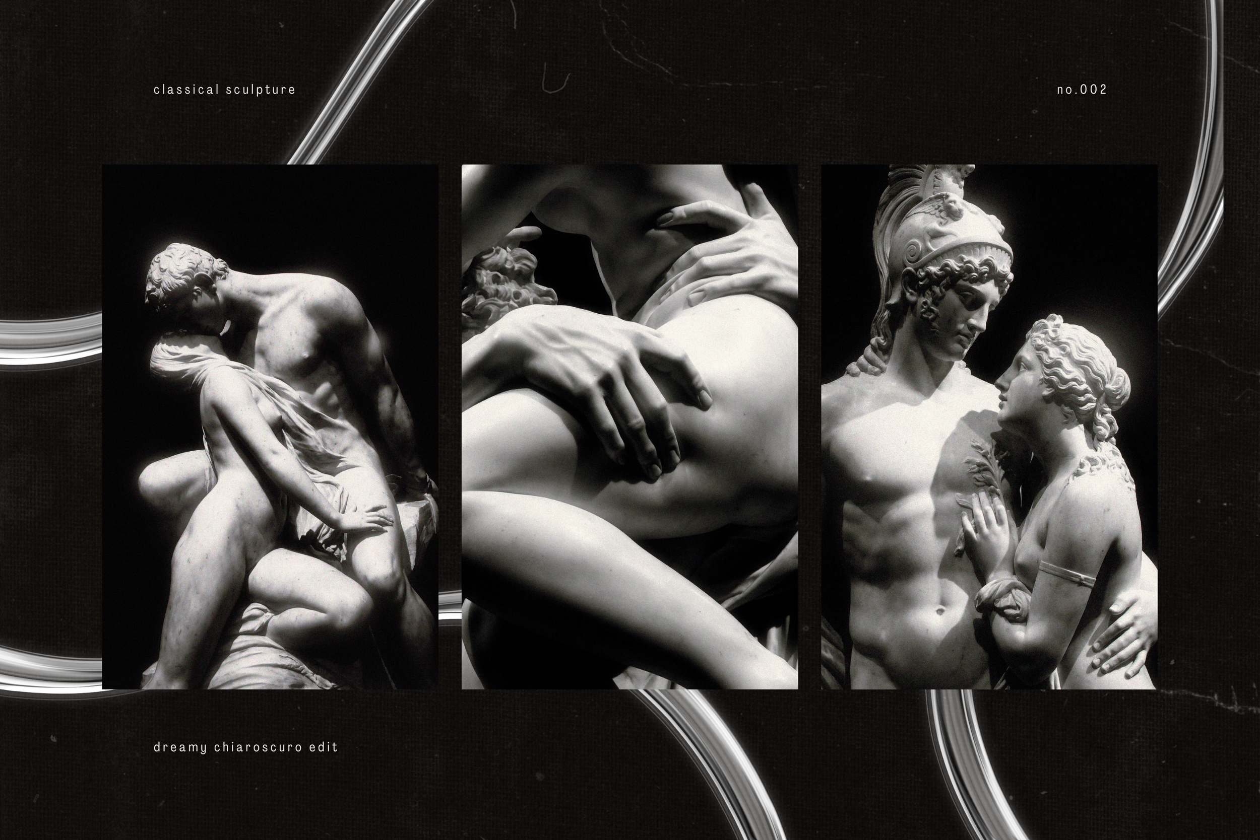 Classical Sculpture Stock Photo Bundle 6