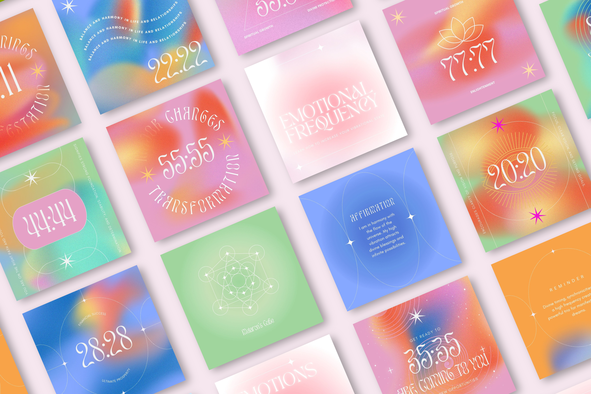 Divine Timing Canva Social Media Template Bundle 11