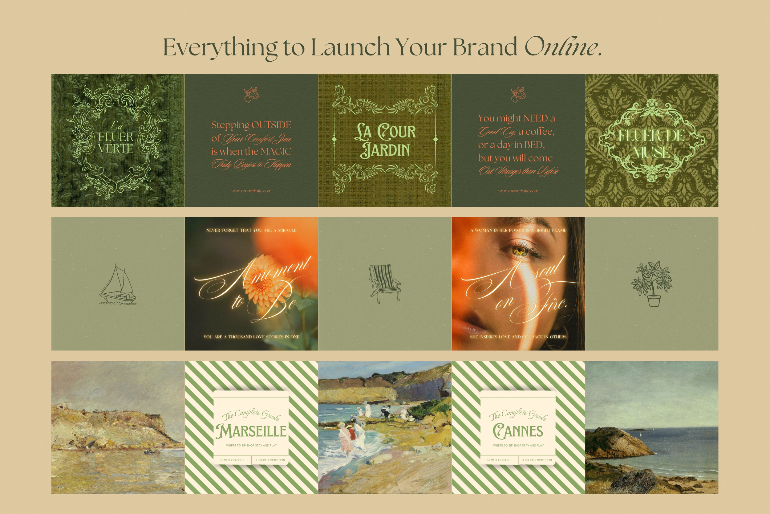 The Traveler Canva Template Bundle 18