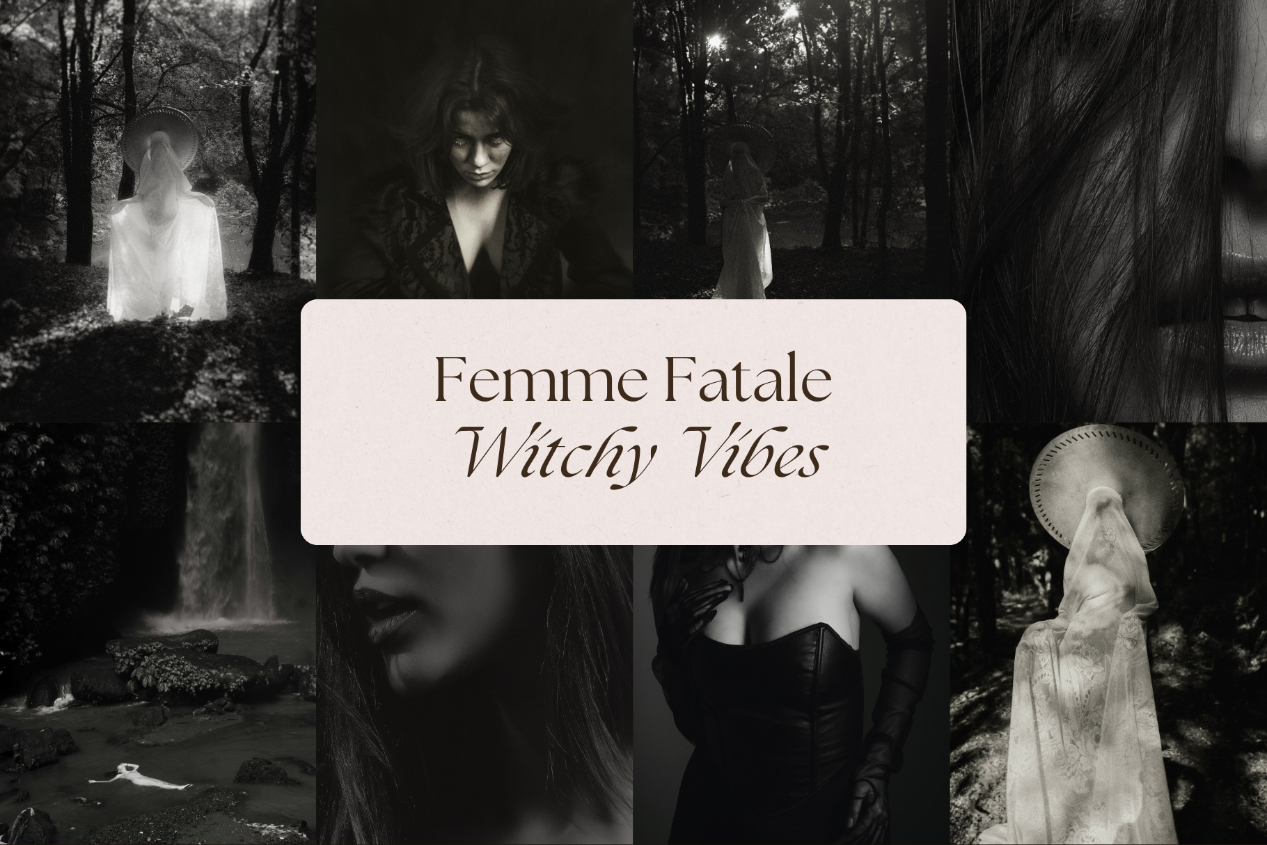 Dark Glamour Stock Photo Bundle 7