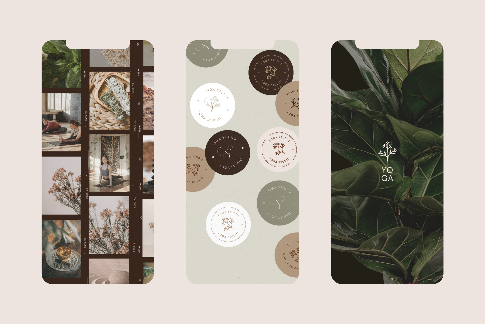 Yoga Instructor Canva Social Media Template Bundle 7