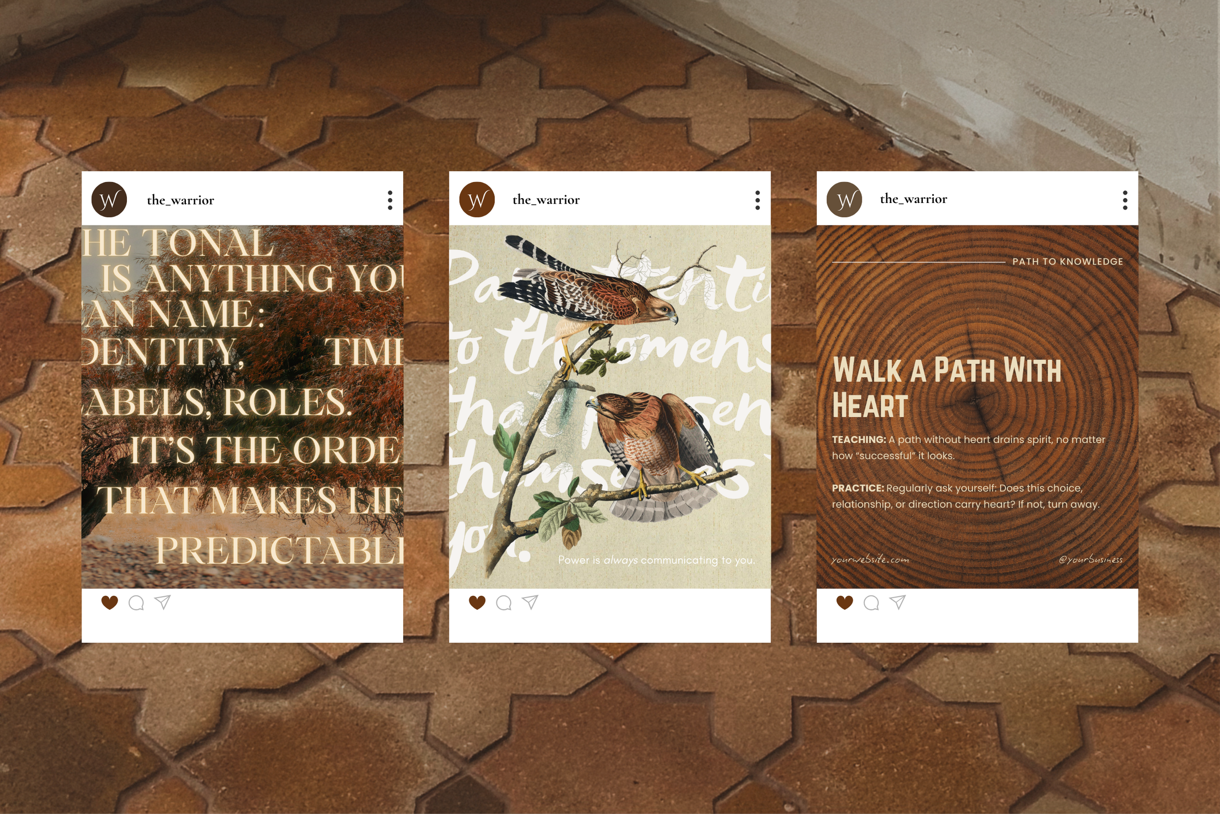 The Warrior Canva Template Bundle 5