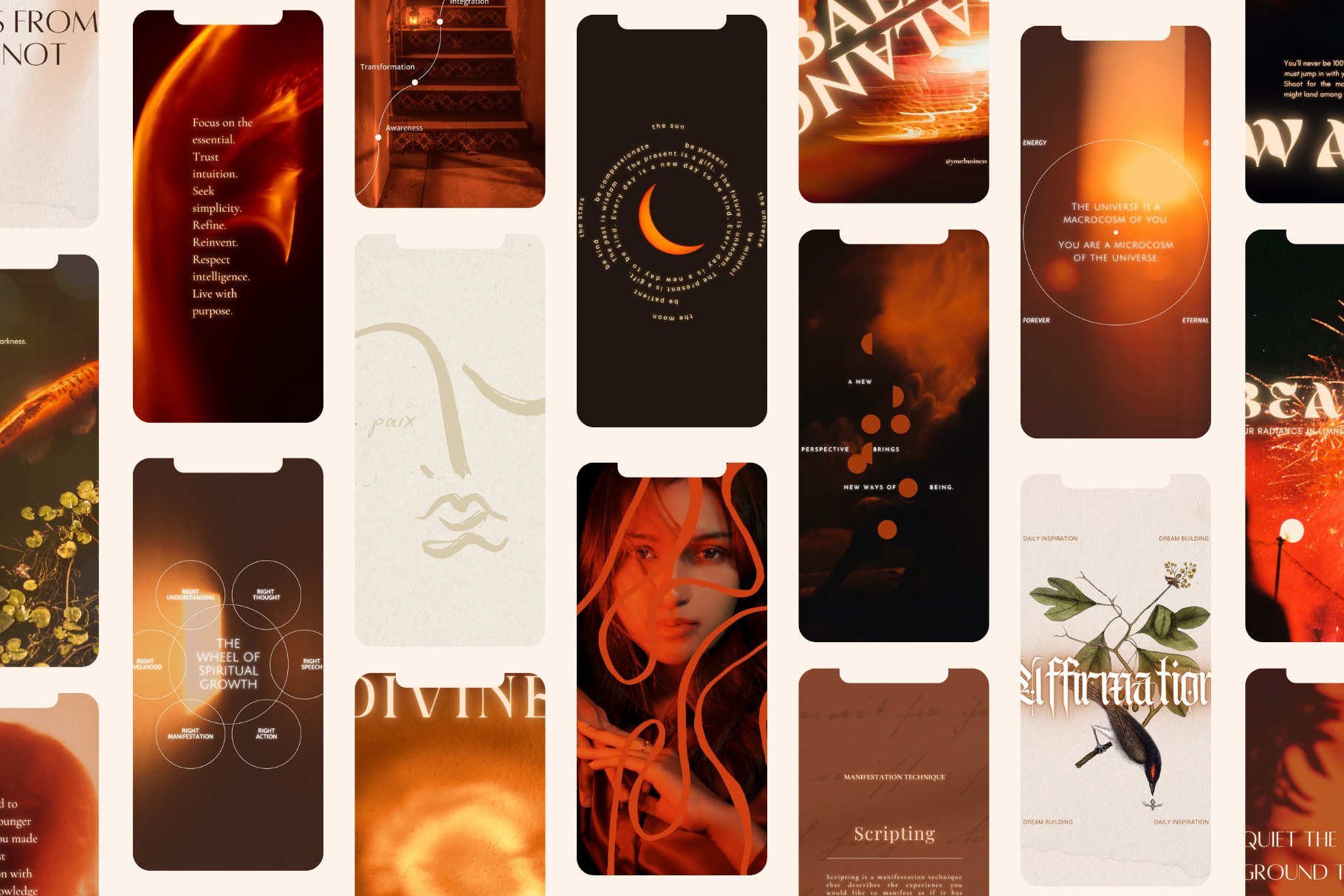 The Manifester Canva Template Bundle 13