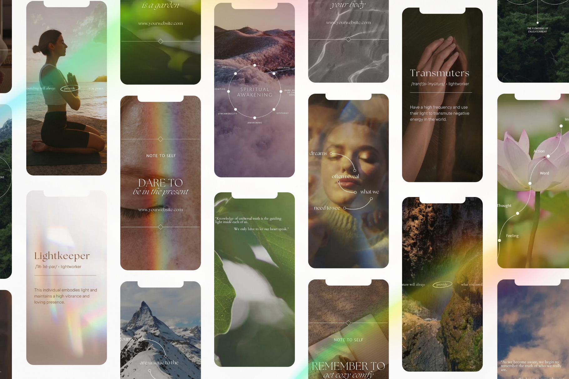 Spiritual Coach Reels Template Bundle 5