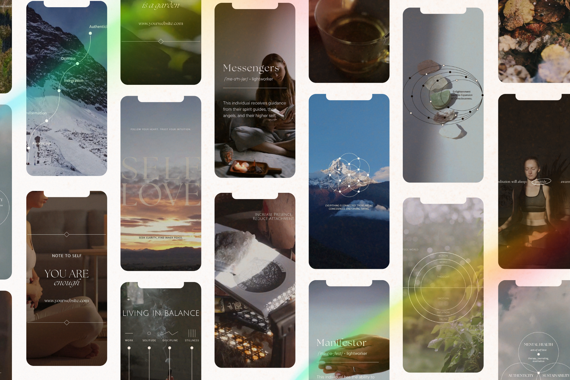 Spiritual Coach Reels Template Bundle 7