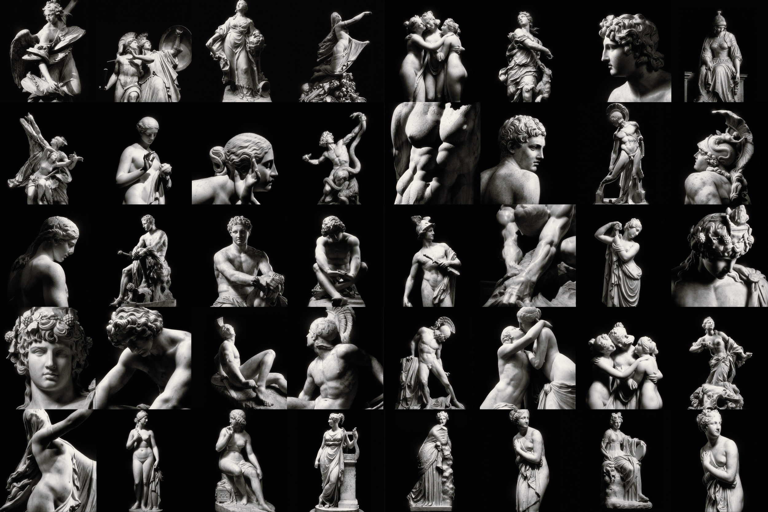 Classical Sculpture Stock Photo Bundle 19